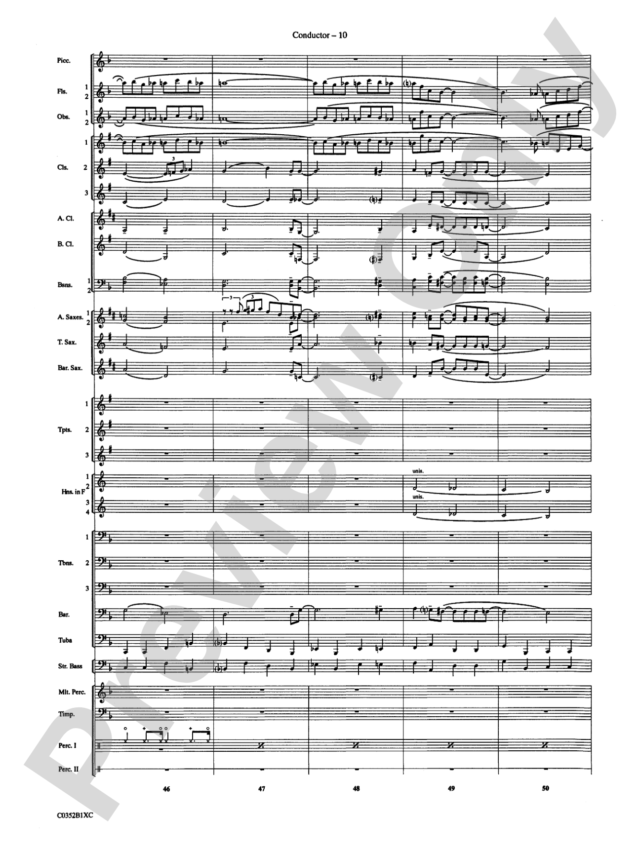 Duke Ellington! (Medley for Concert Band): Concert Band Conductor Score & Parts
