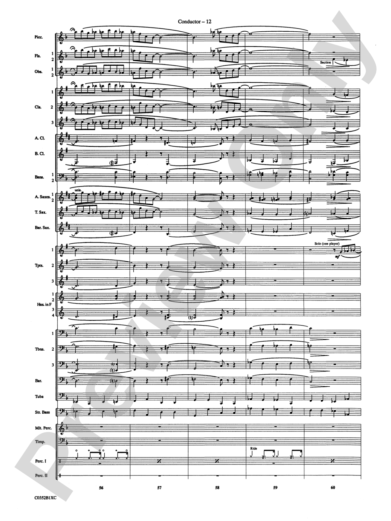Duke Ellington! (Medley for Concert Band): Concert Band Conductor Score & Parts