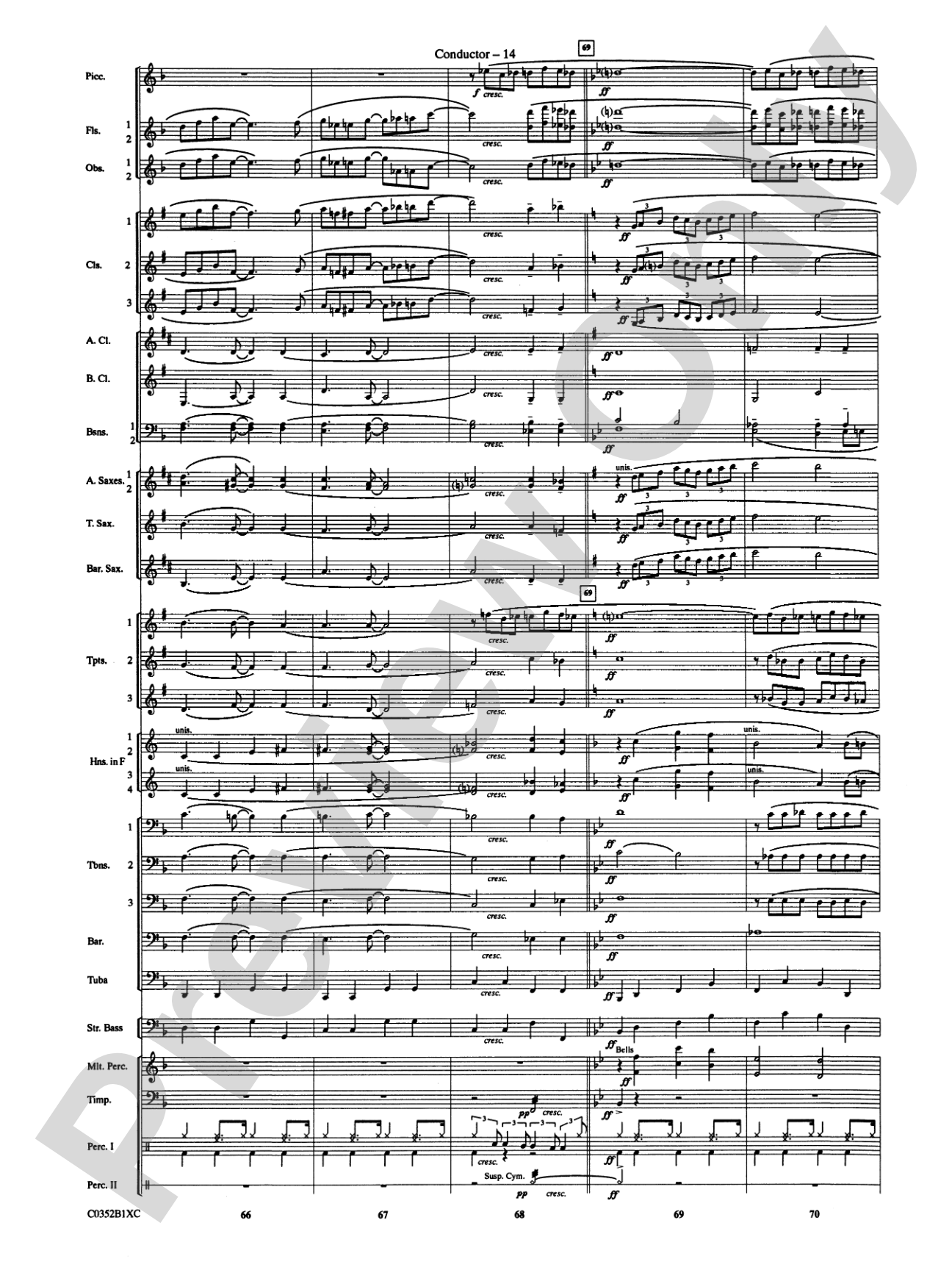 Duke Ellington! (Medley for Concert Band): Concert Band Conductor Score & Parts