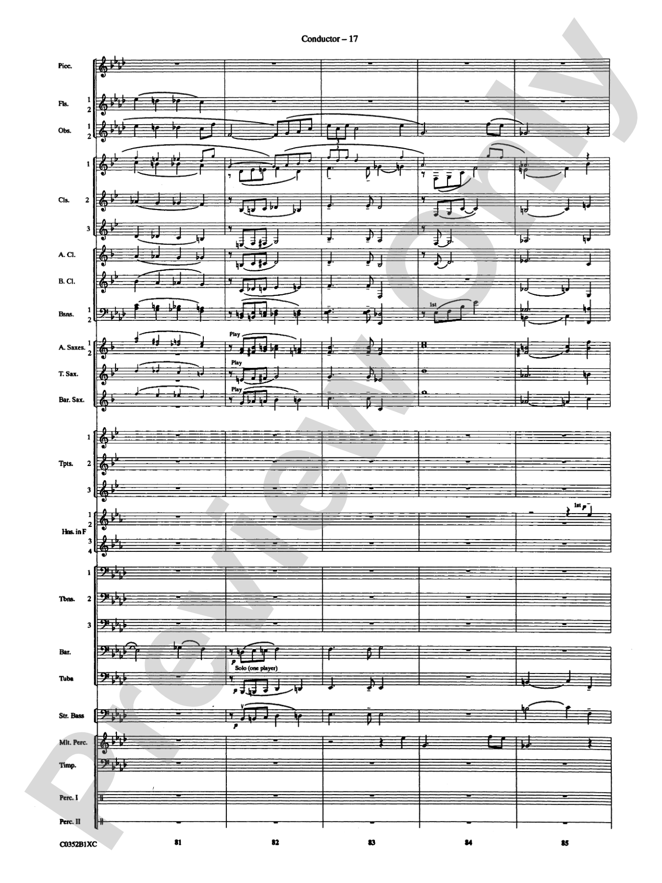 Duke Ellington! (Medley for Concert Band): Concert Band Conductor Score & Parts