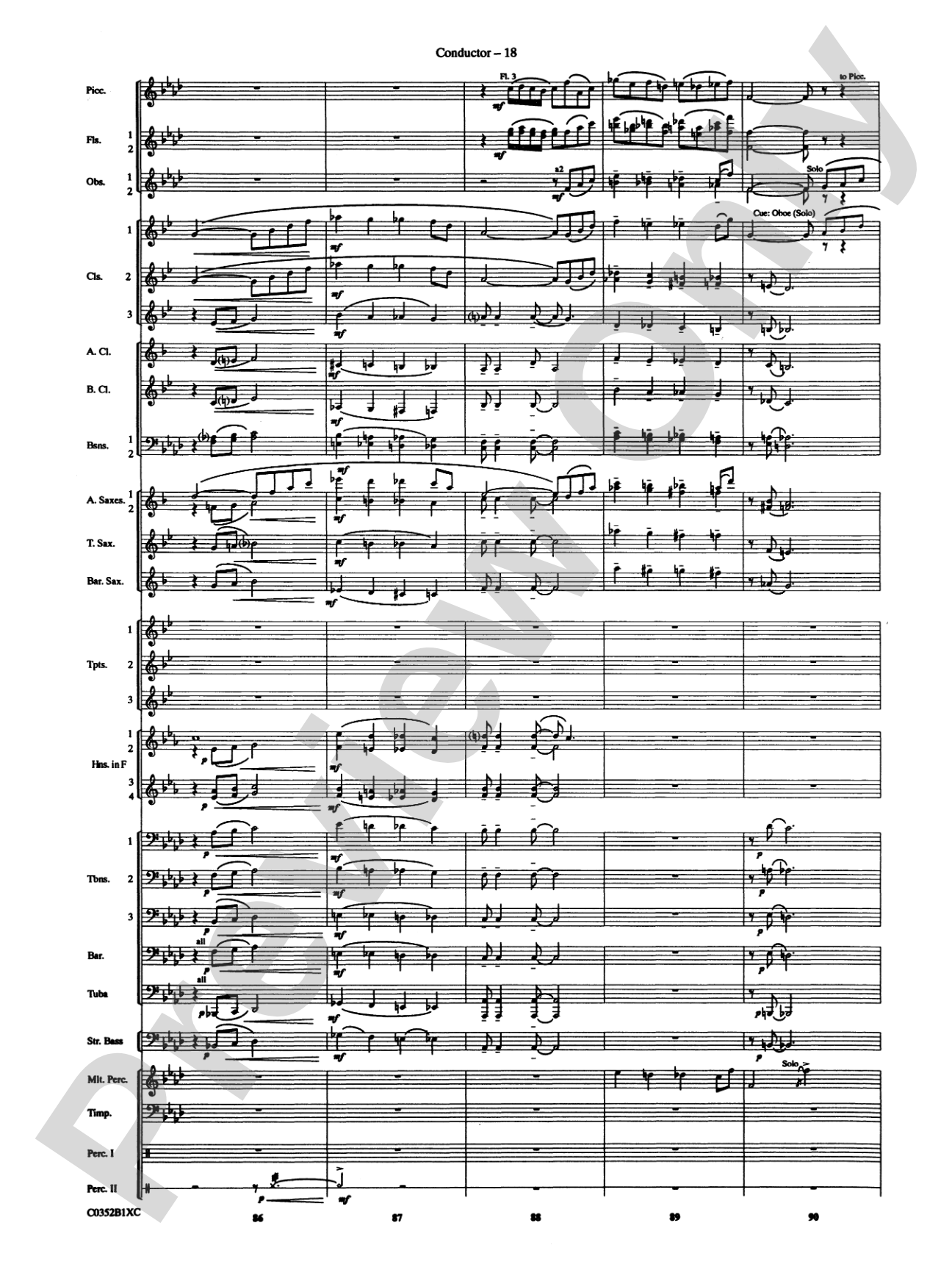Duke Ellington! (Medley for Concert Band): Concert Band Conductor Score & Parts