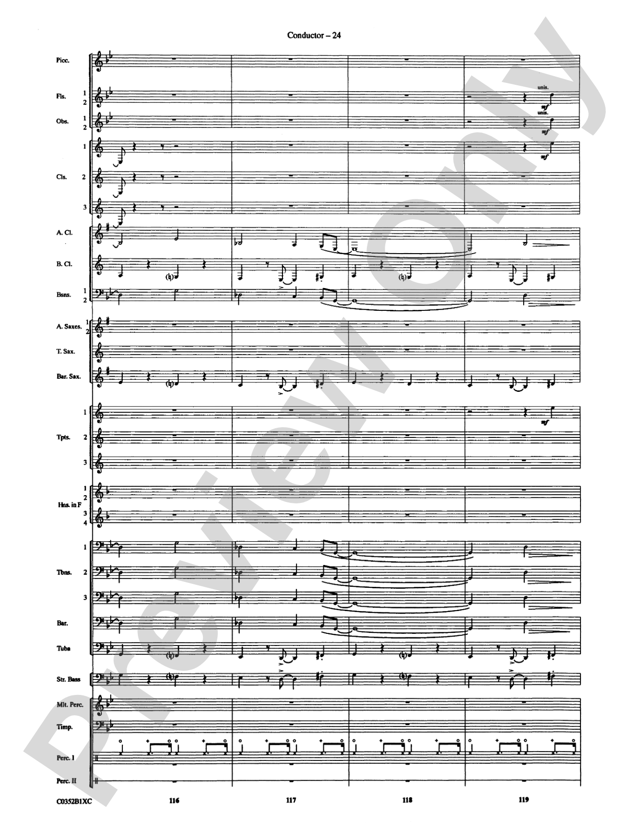Duke Ellington! (Medley for Concert Band): Concert Band Conductor Score & Parts