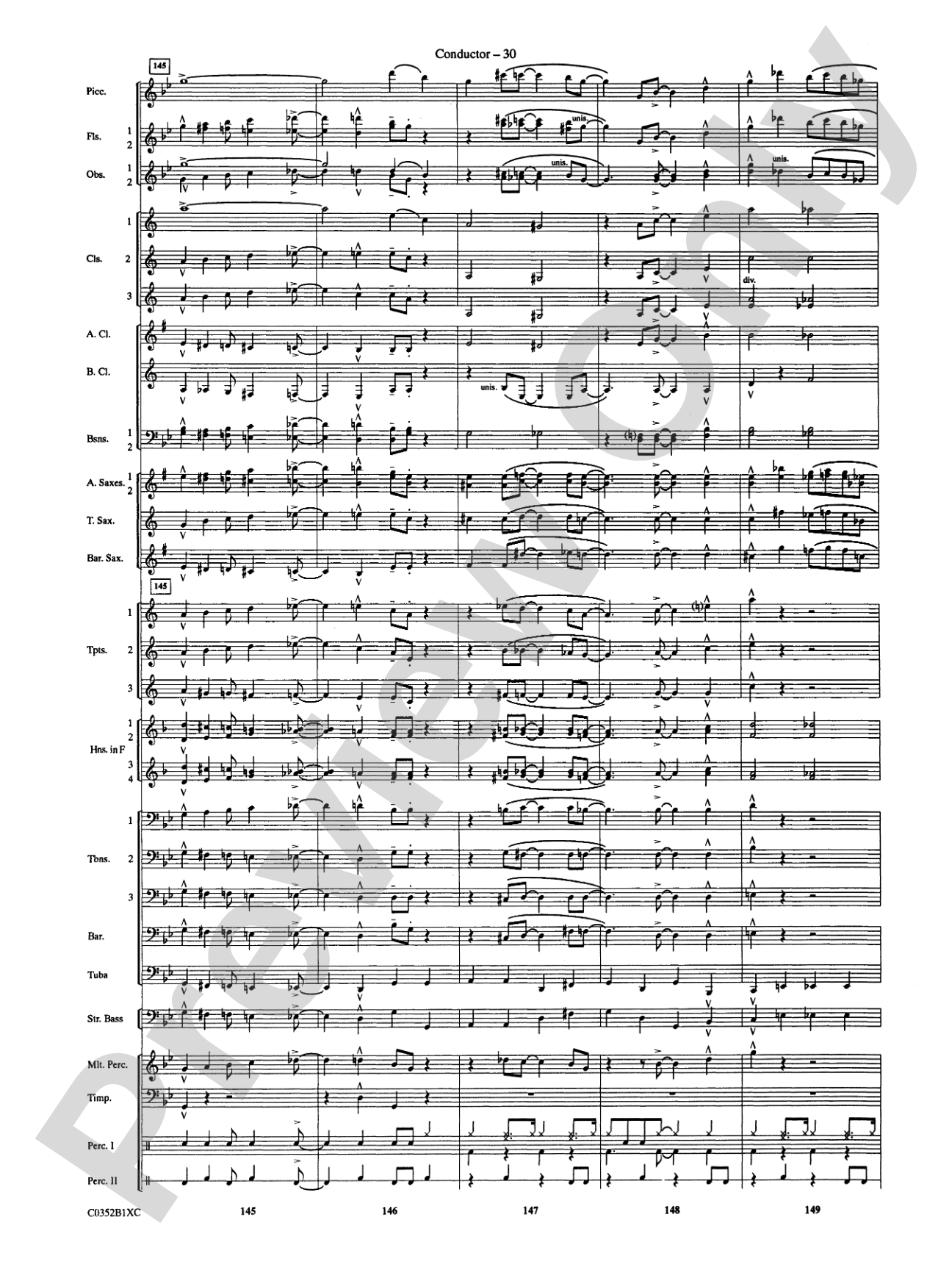 Duke Ellington! (Medley for Concert Band): Concert Band Conductor Score & Parts