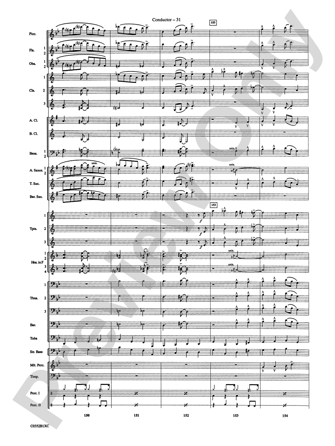 Duke Ellington! (Medley for Concert Band): Concert Band Conductor Score & Parts