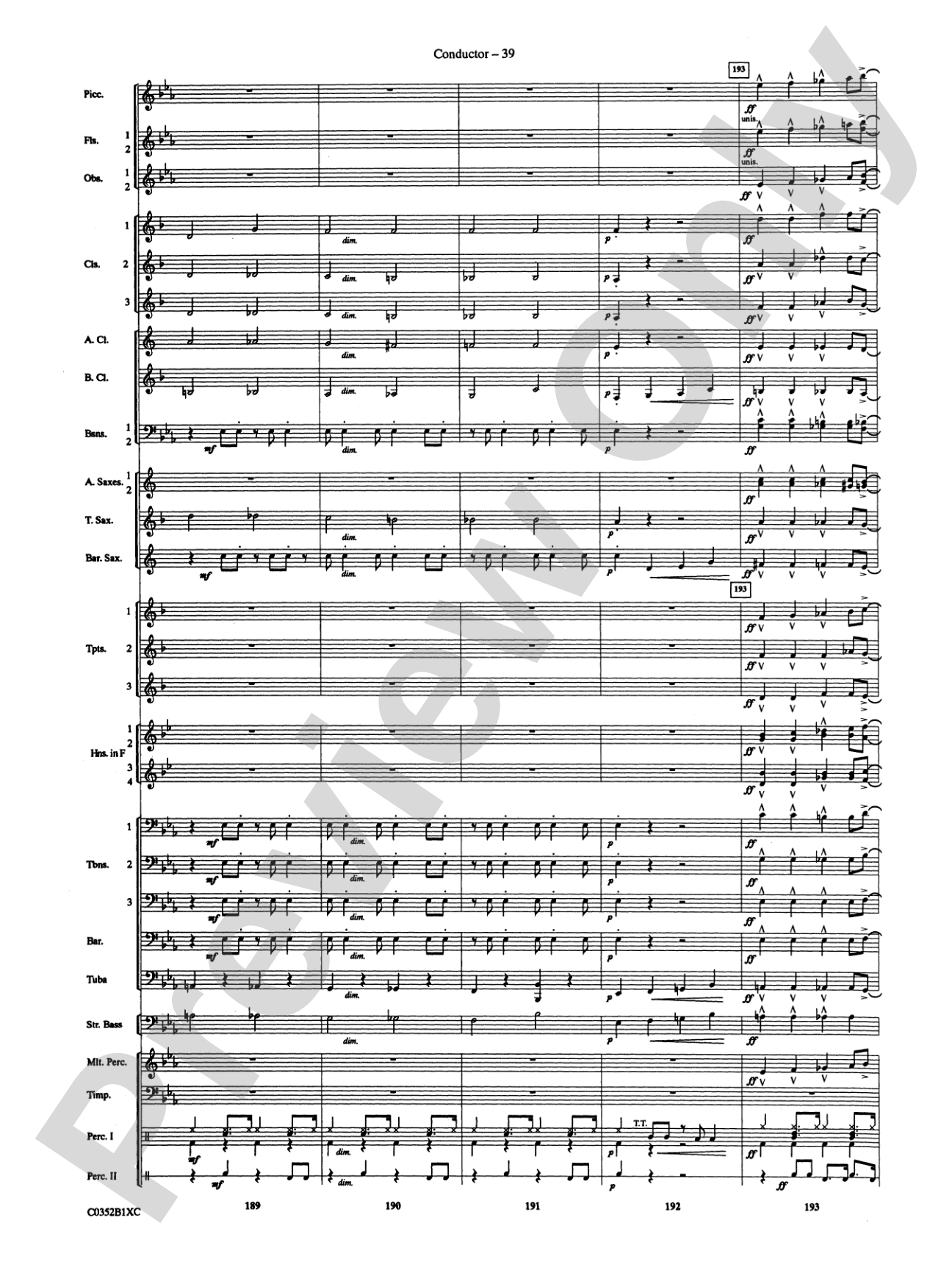 Duke Ellington! (Medley for Concert Band): Concert Band Conductor Score & Parts