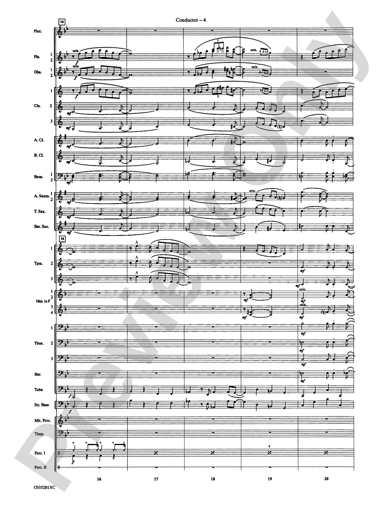 Duke Ellington! (Medley for Concert Band): Concert Band Conductor Score & Parts
