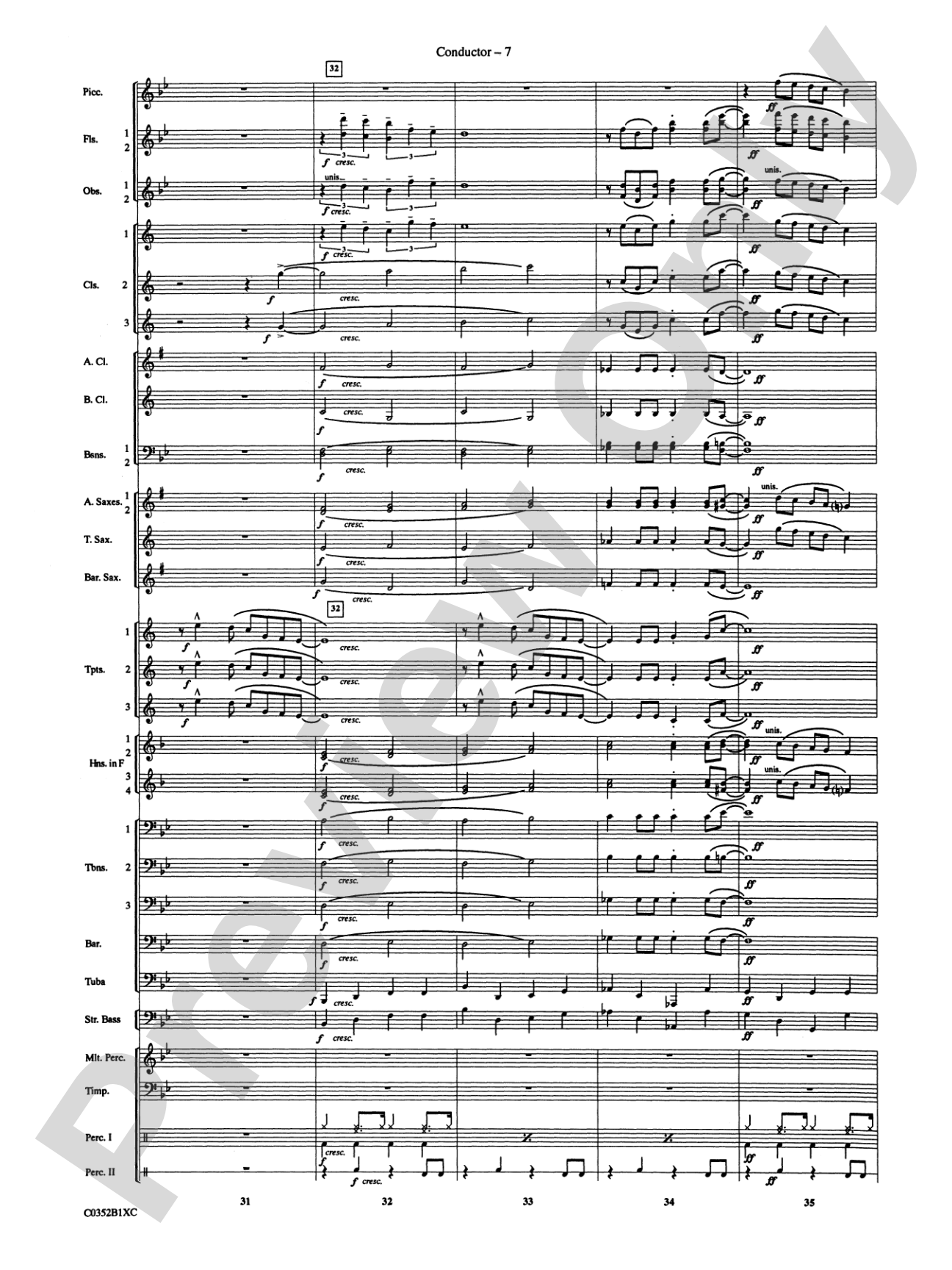 Duke Ellington! (Medley for Concert Band): Concert Band Conductor Score & Parts