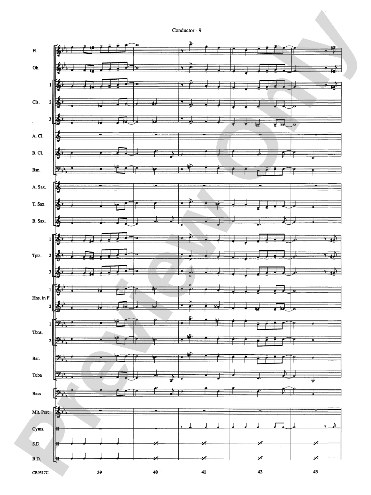 A Touch of Jazz!: Concert Band Conductor Score & Parts