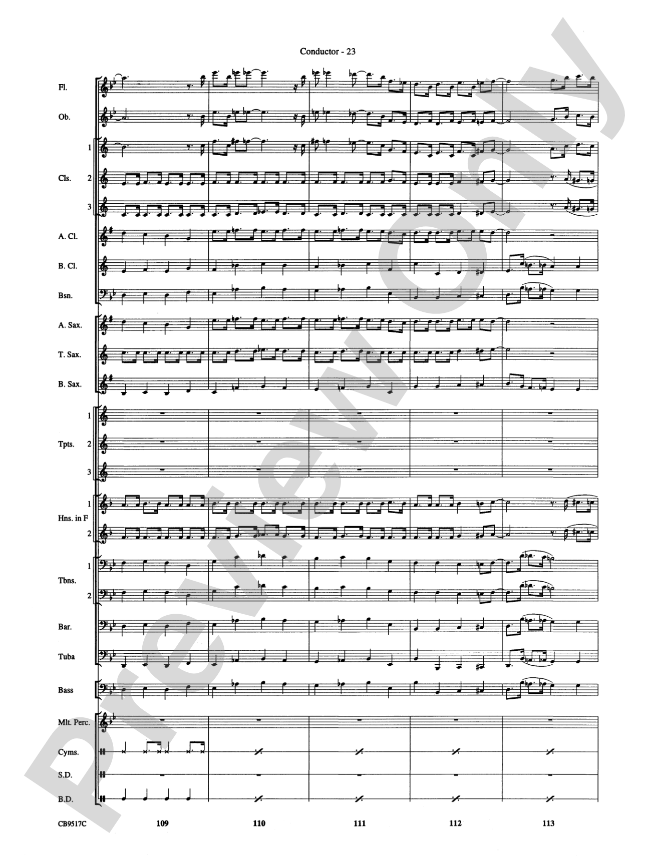 A Touch of Jazz!: Concert Band Conductor Score & Parts