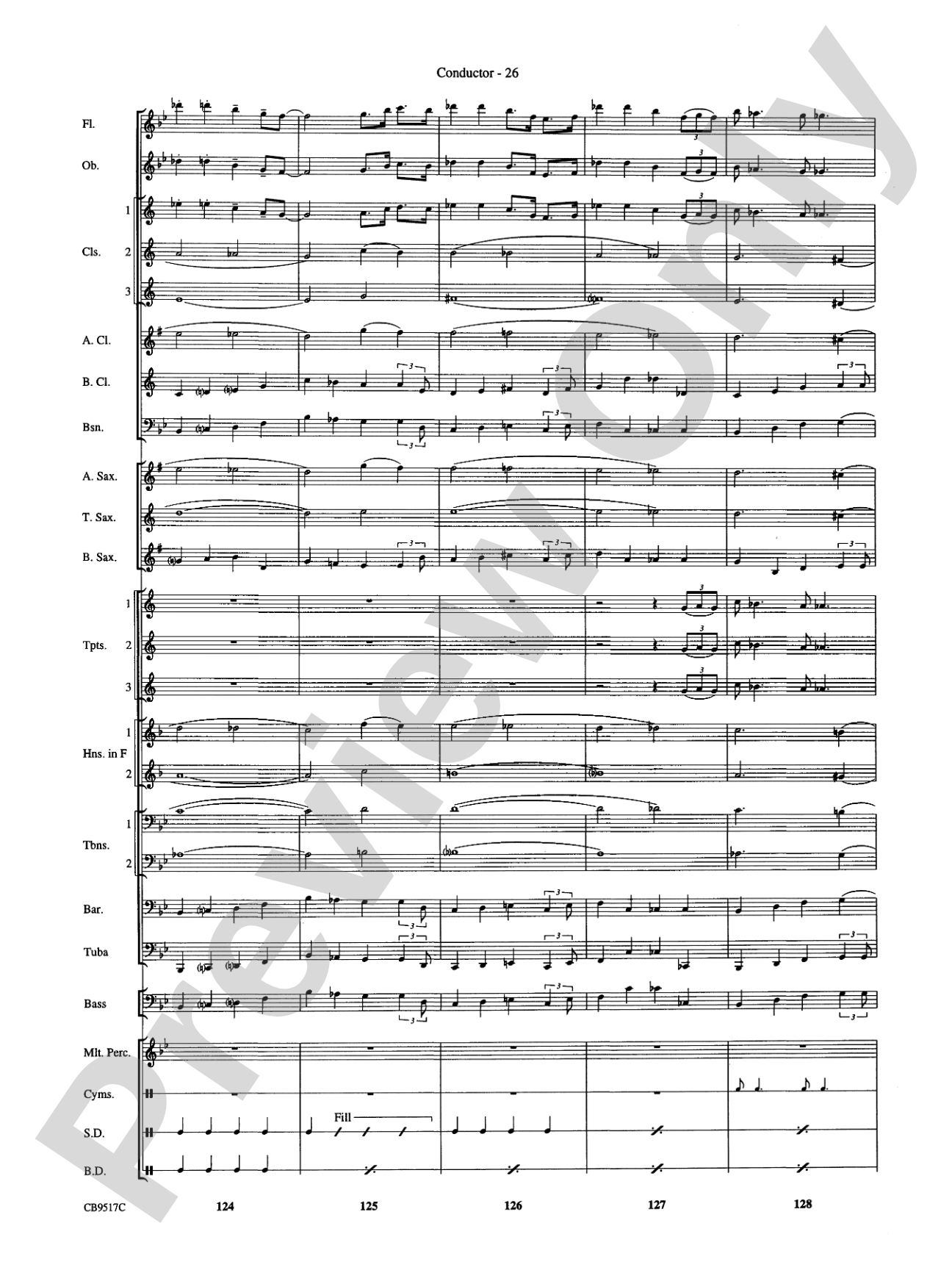 A Touch of Jazz!: Concert Band Conductor Score & Parts