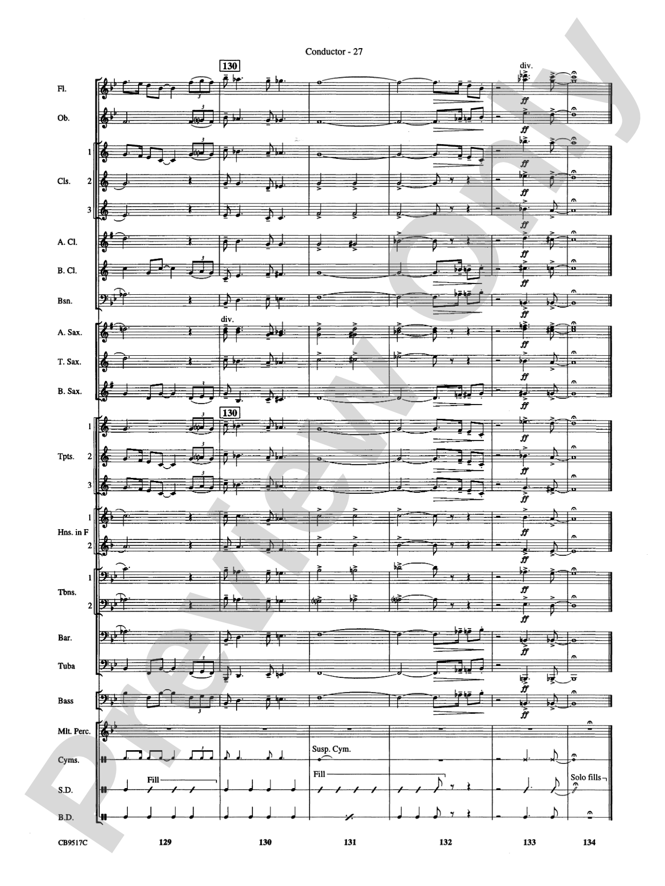 A Touch of Jazz!: Concert Band Conductor Score & Parts