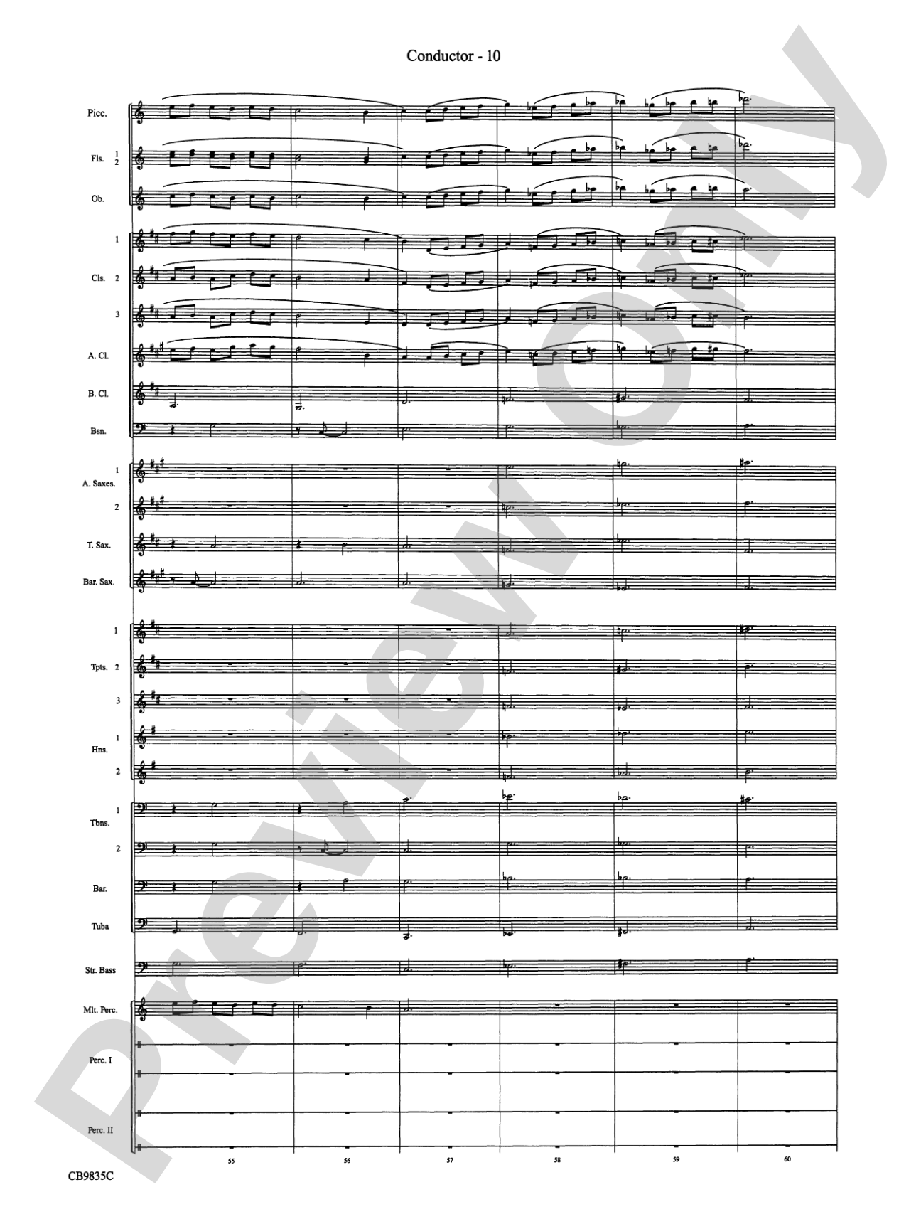A Charlie Brown Christmas: Concert Band Conductor Score & Parts