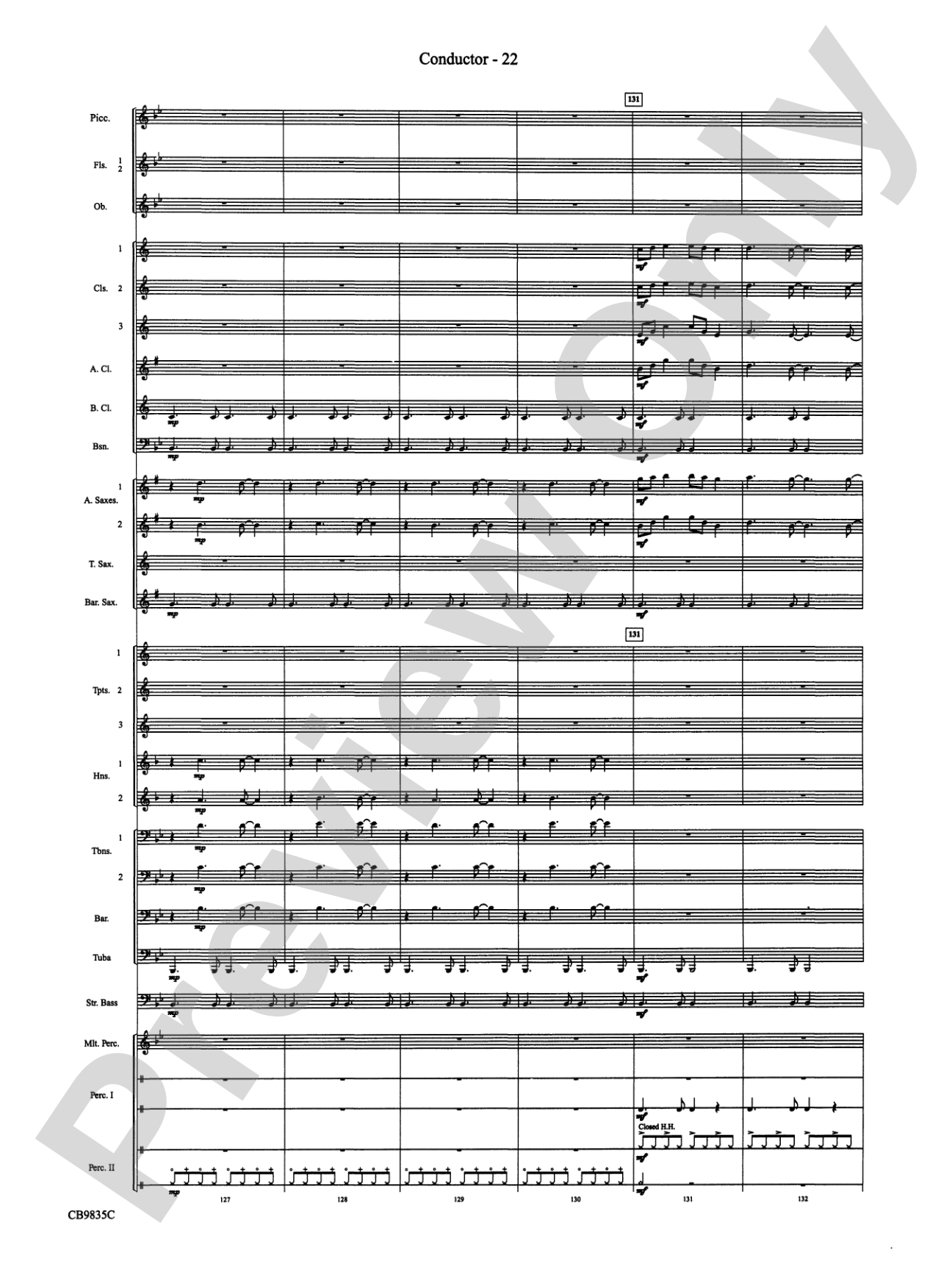 A Charlie Brown Christmas: Concert Band Conductor Score & Parts