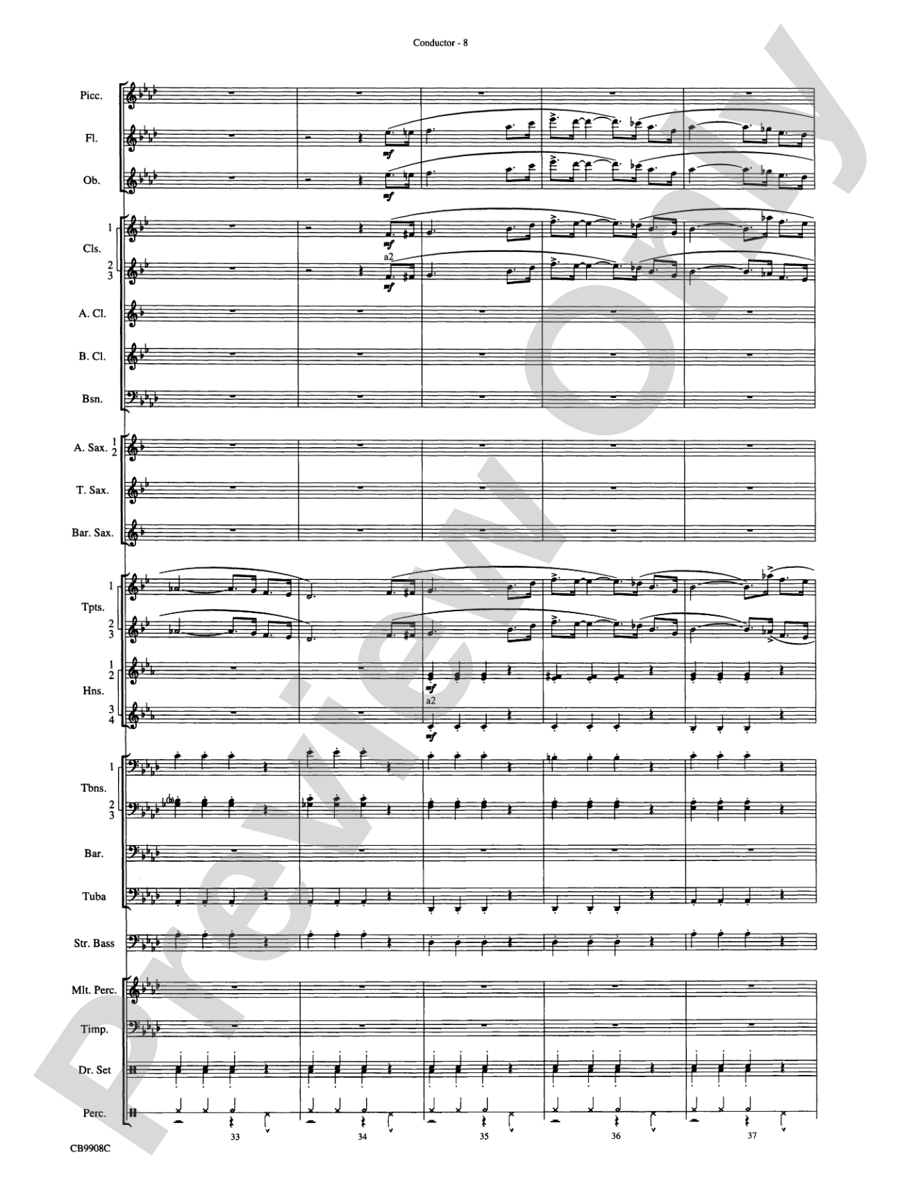 Swing's the Thing: Score