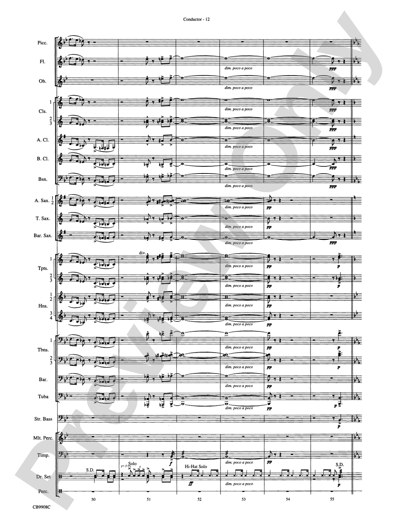 Swing's the Thing: Score