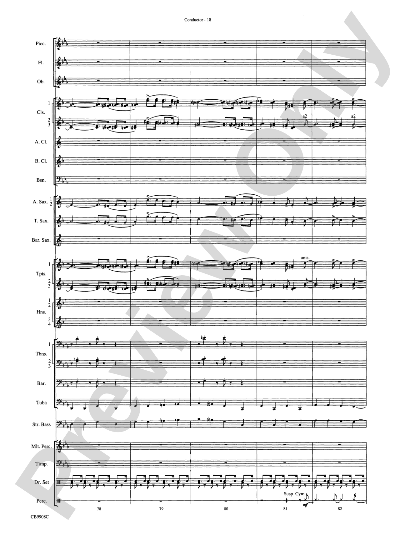 Swing's the Thing: Score