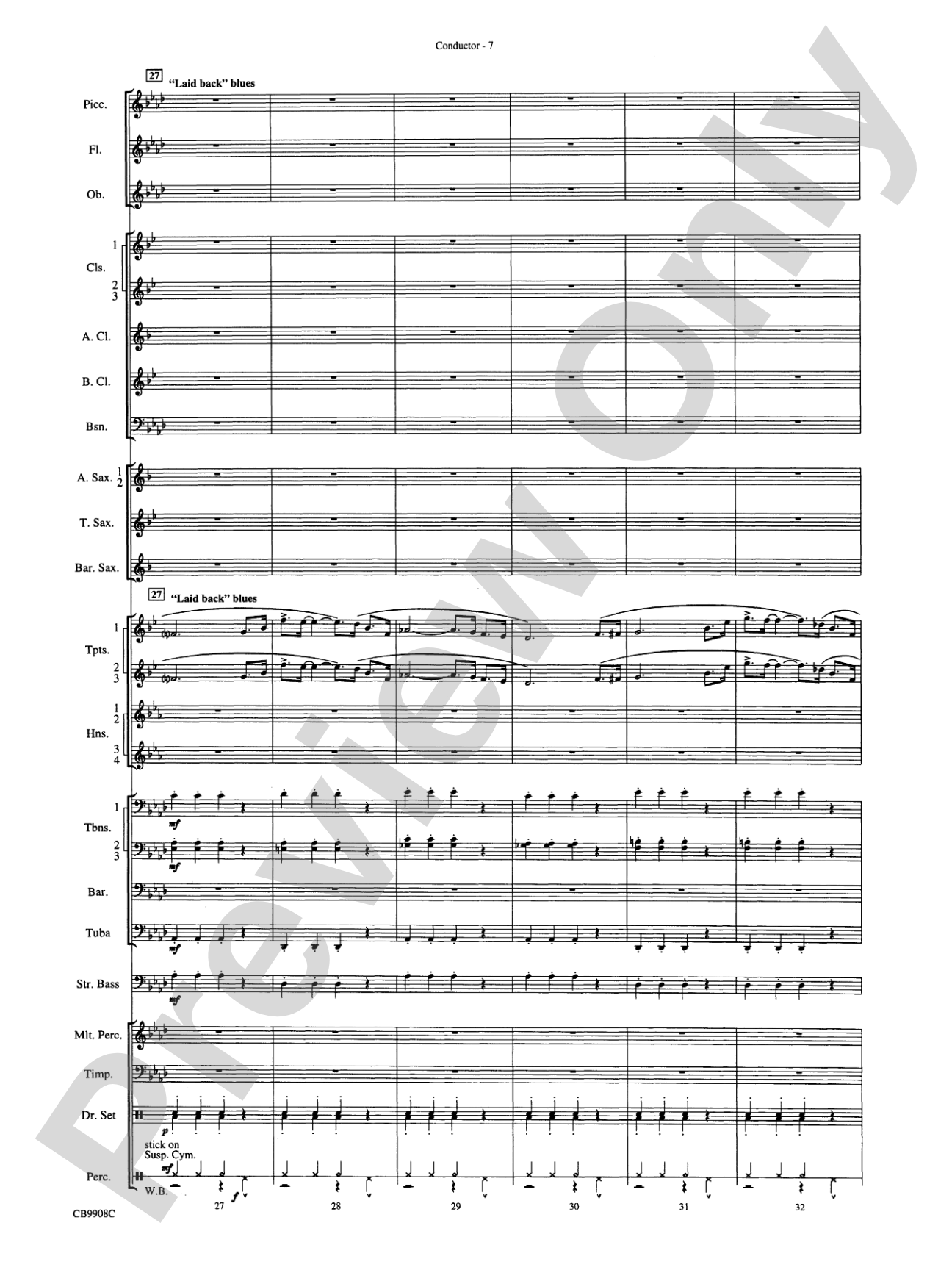 Swing's the Thing: Score