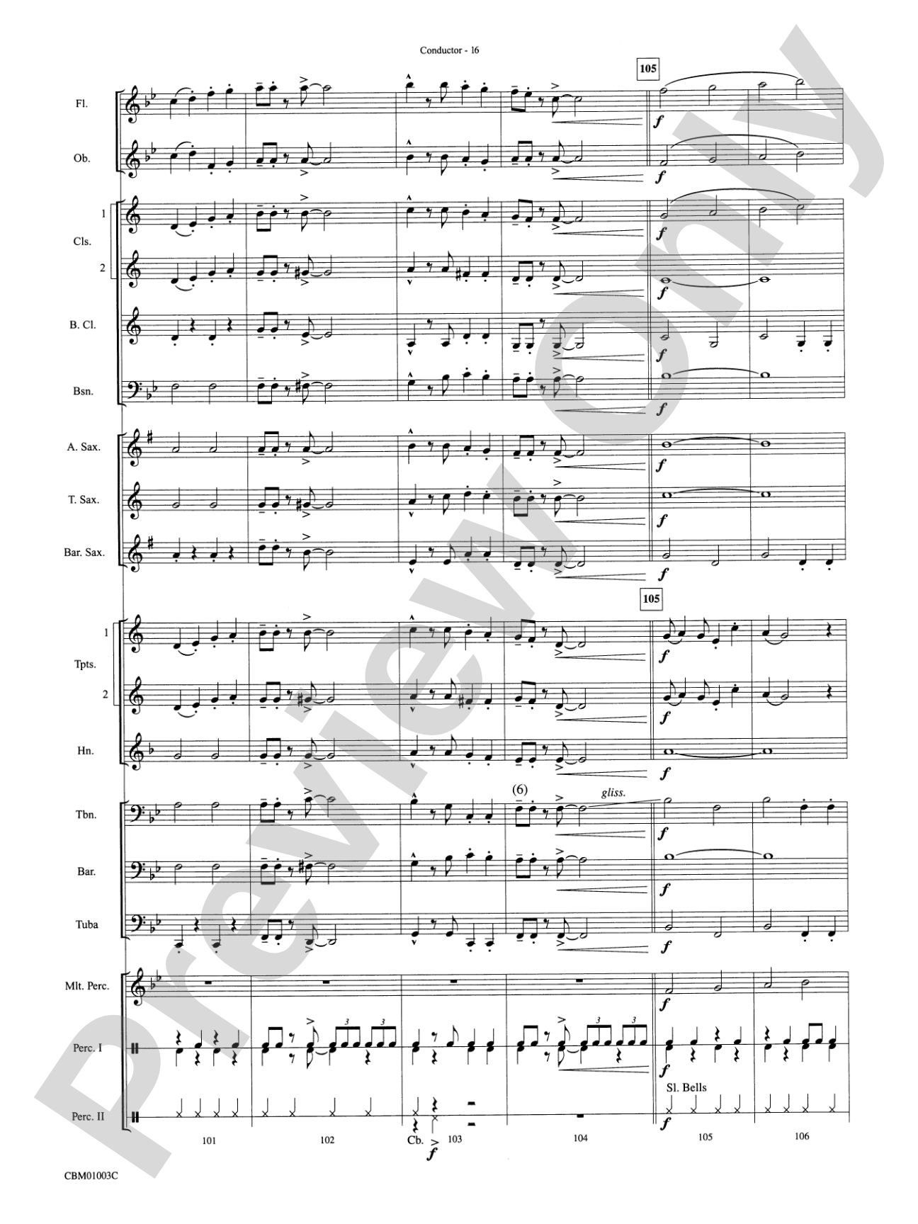 A Cartoon Christmas: Concert Band Conductor Score & Parts