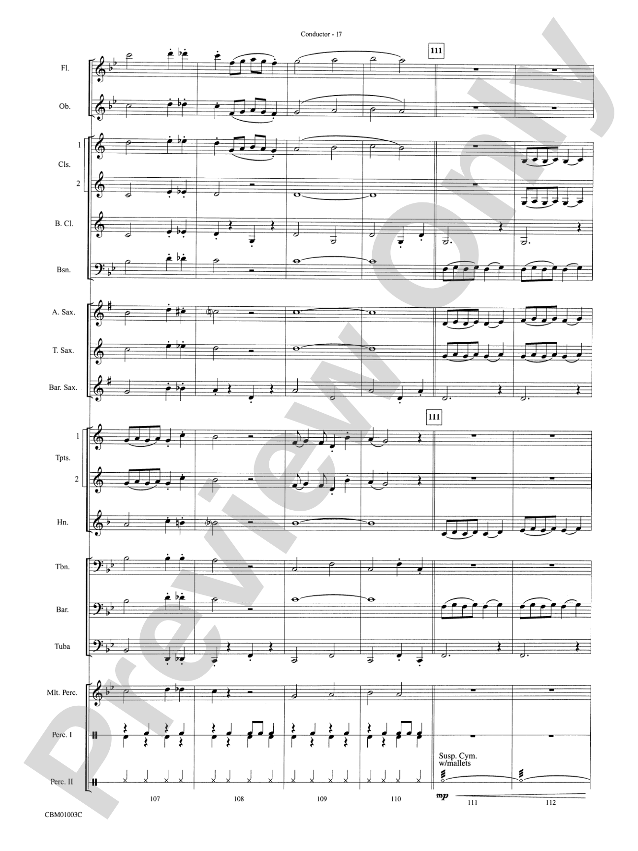 A Cartoon Christmas: Concert Band Conductor Score & Parts