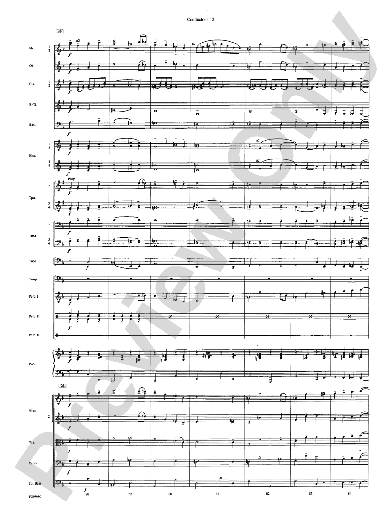 A Salute to the Big Bands: Full Orchestra Conductor Score & Parts