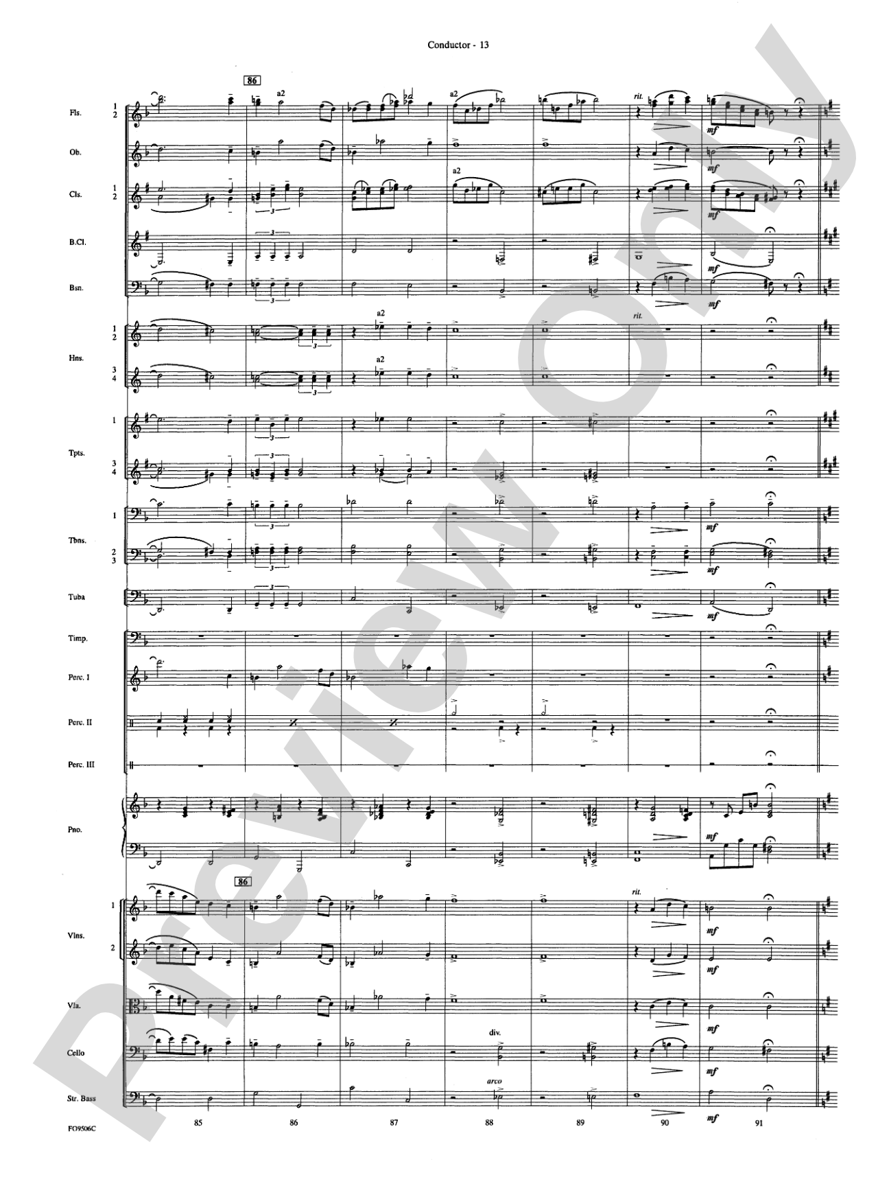 A Salute to the Big Bands: Full Orchestra Conductor Score & Parts