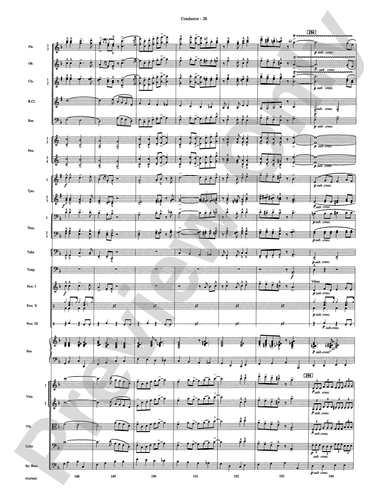 A Salute to the Big Bands: Full Orchestra Conductor Score & Parts