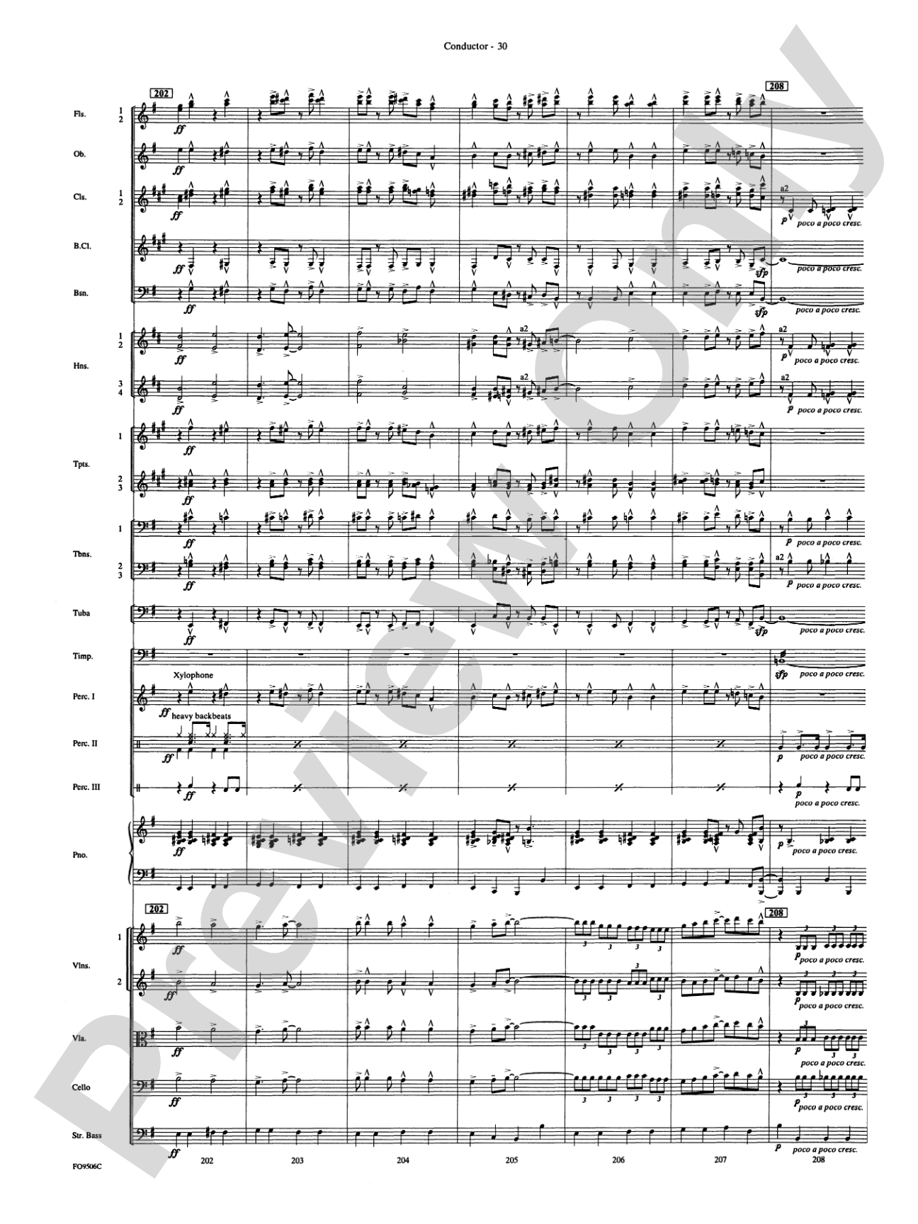 A Salute to the Big Bands: Full Orchestra Conductor Score & Parts
