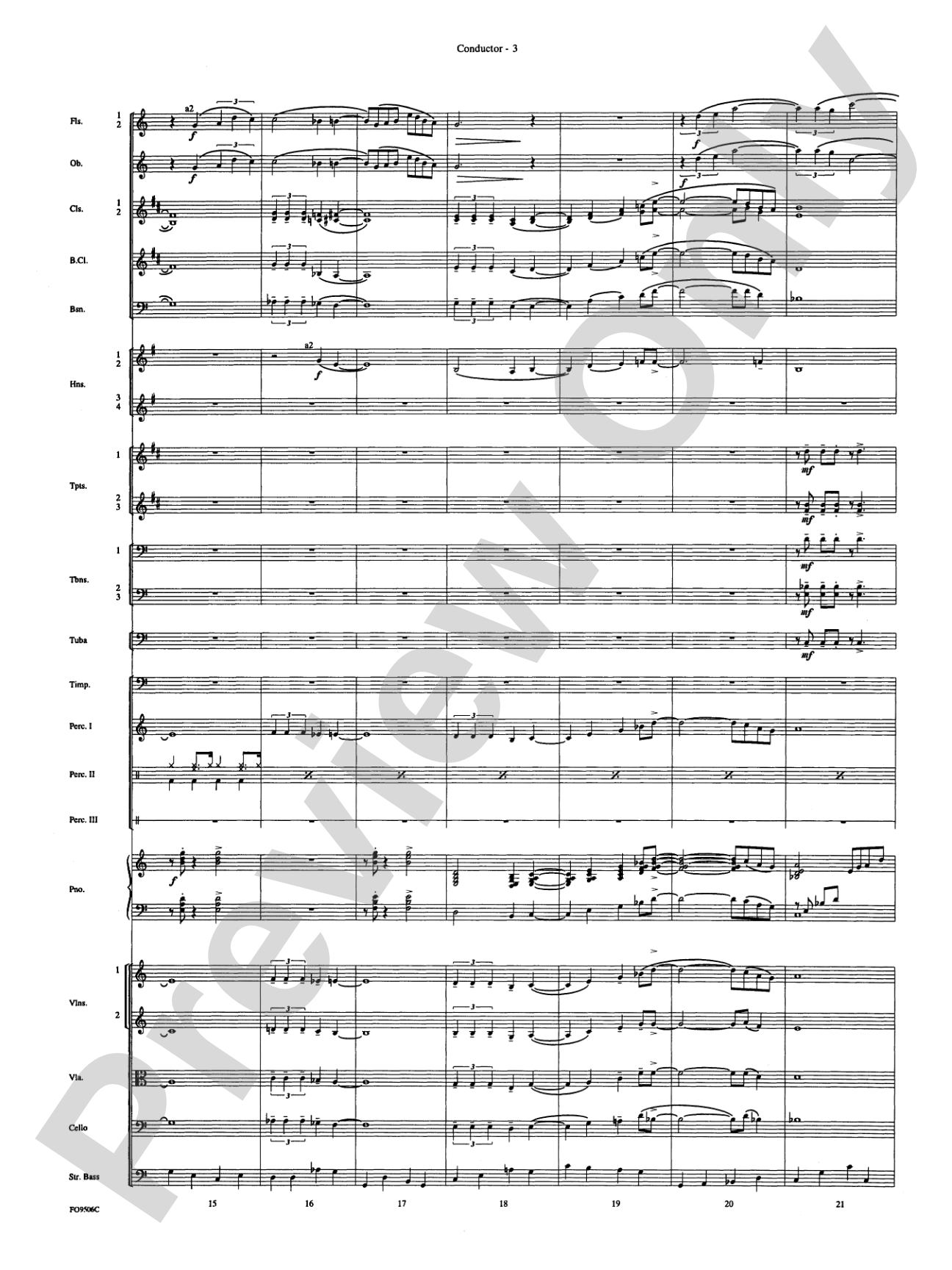 A Salute to the Big Bands: Full Orchestra Conductor Score & Parts