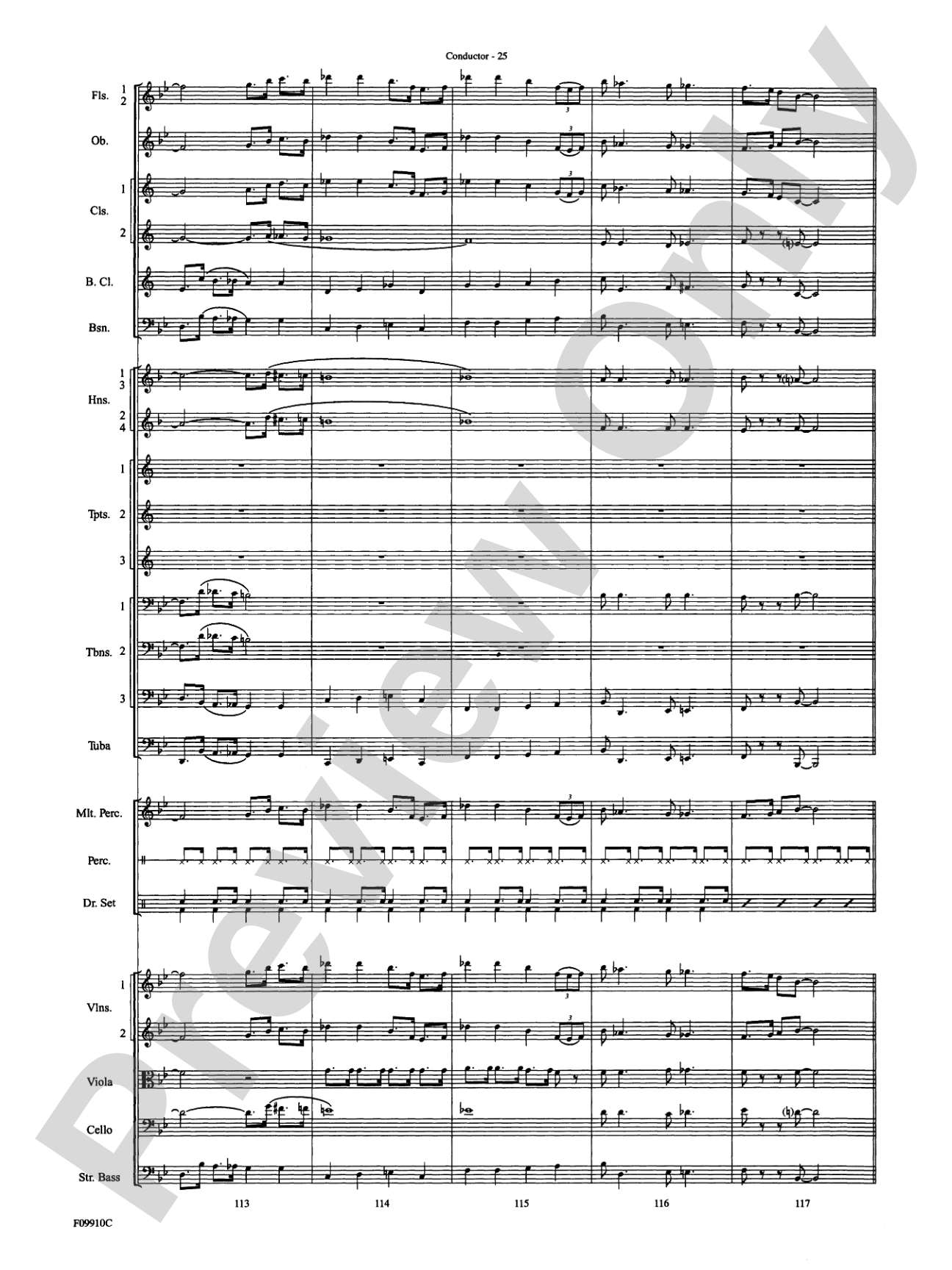 A Touch of Jazz: Full Orchestra Conductor Score & Parts