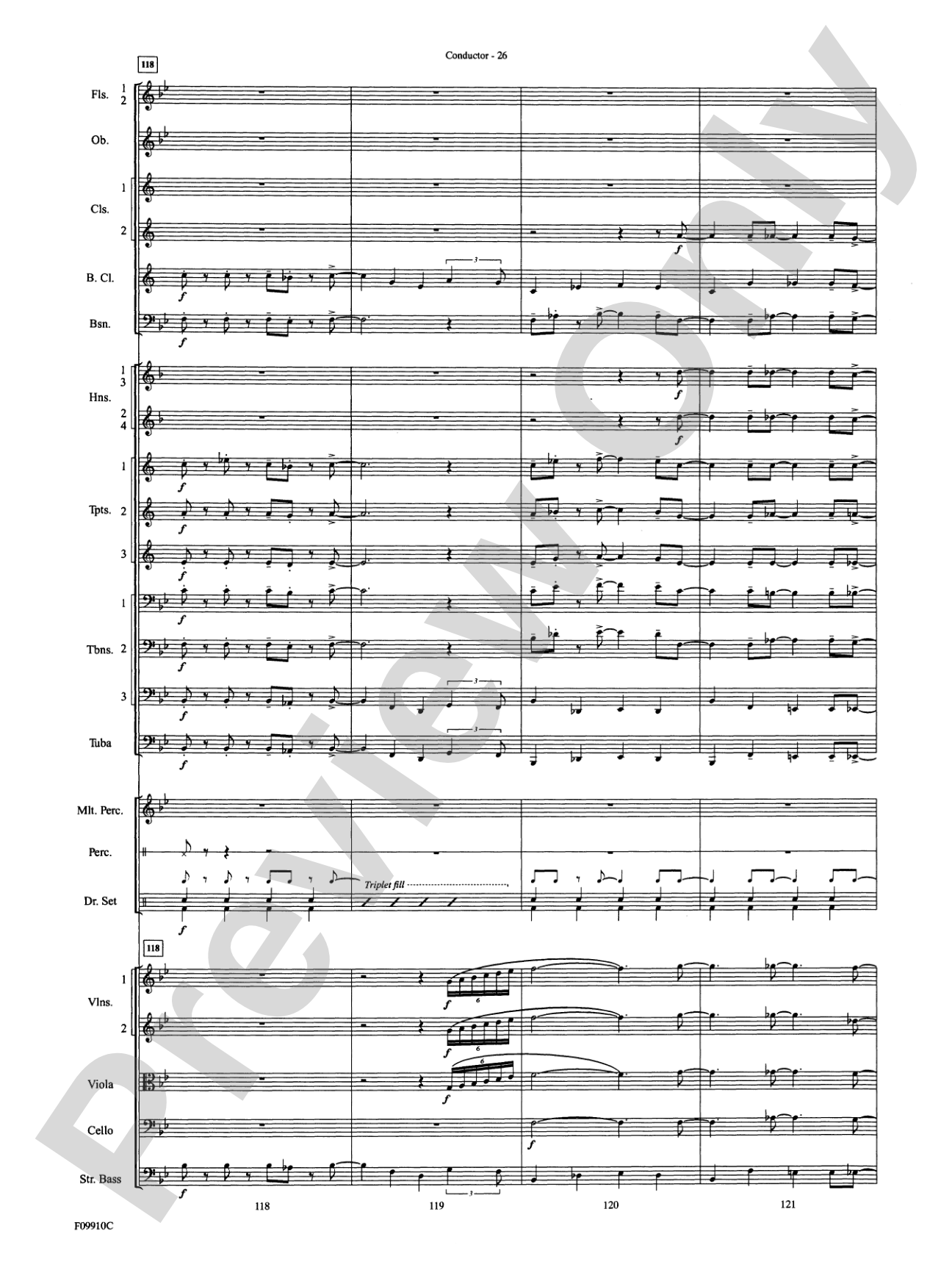 A Touch of Jazz: Full Orchestra Conductor Score & Parts