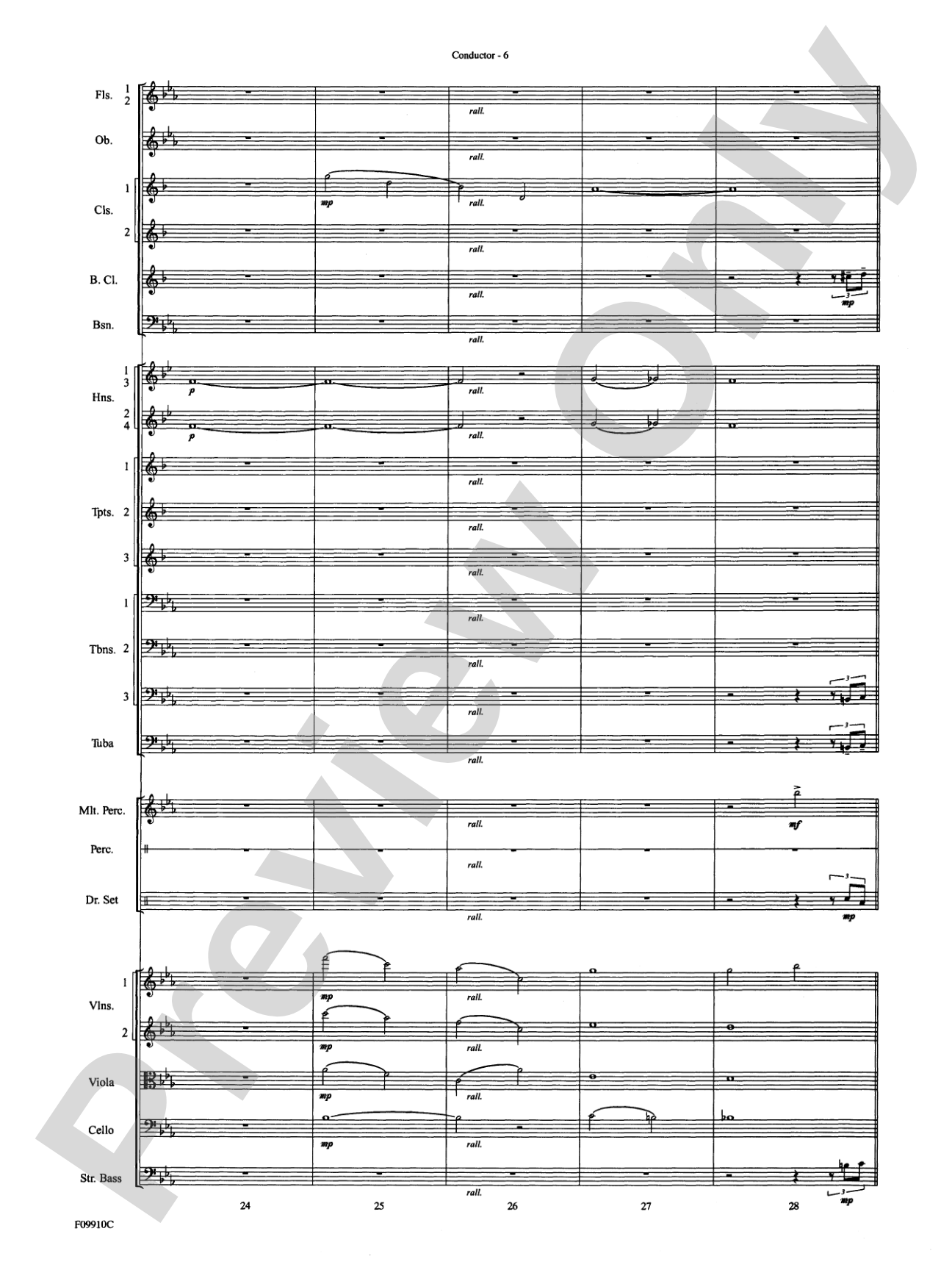 A Touch of Jazz: Full Orchestra Conductor Score & Parts