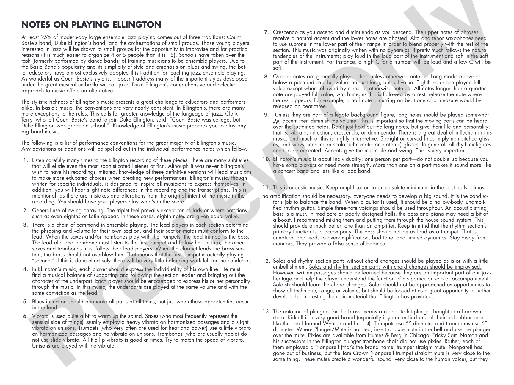 I Got It Bad: Jazz Ensemble Conductor Score & Parts