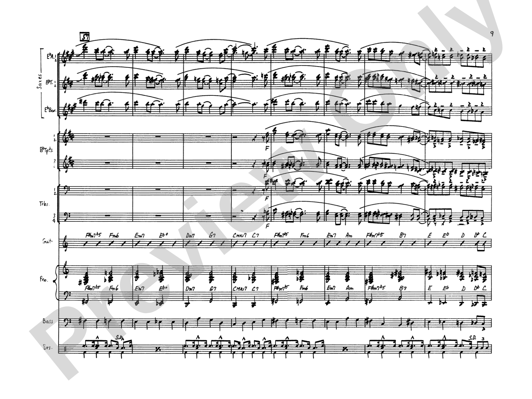 April in Paris: Score