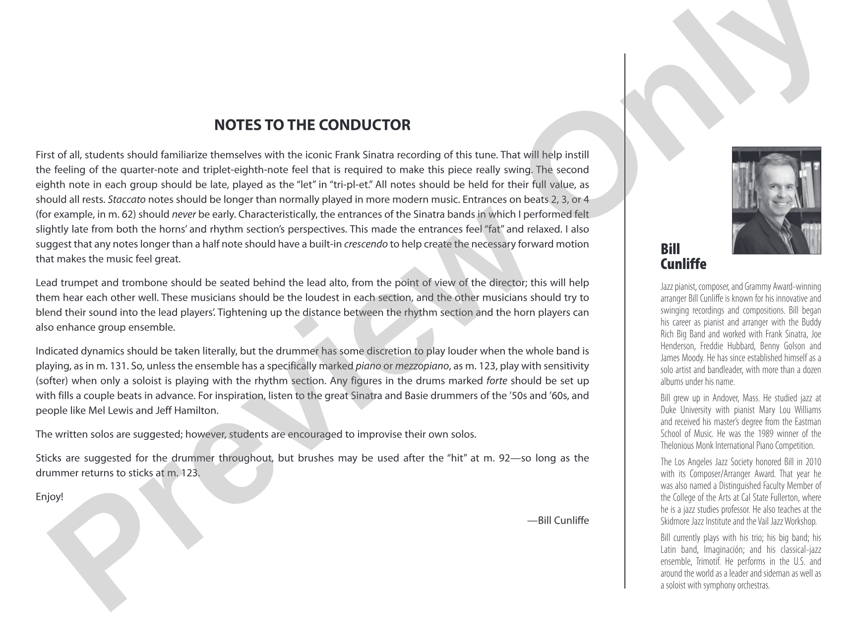 I've Got You Under My Skin: Jazz Ensemble Conductor Score & Parts
