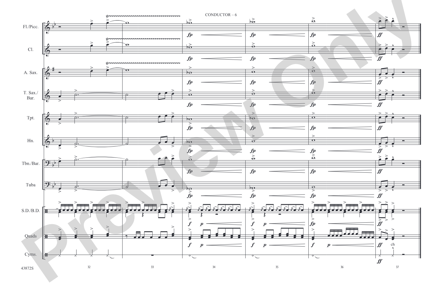 Cool Kids: Marching Band Conductor Score & Parts