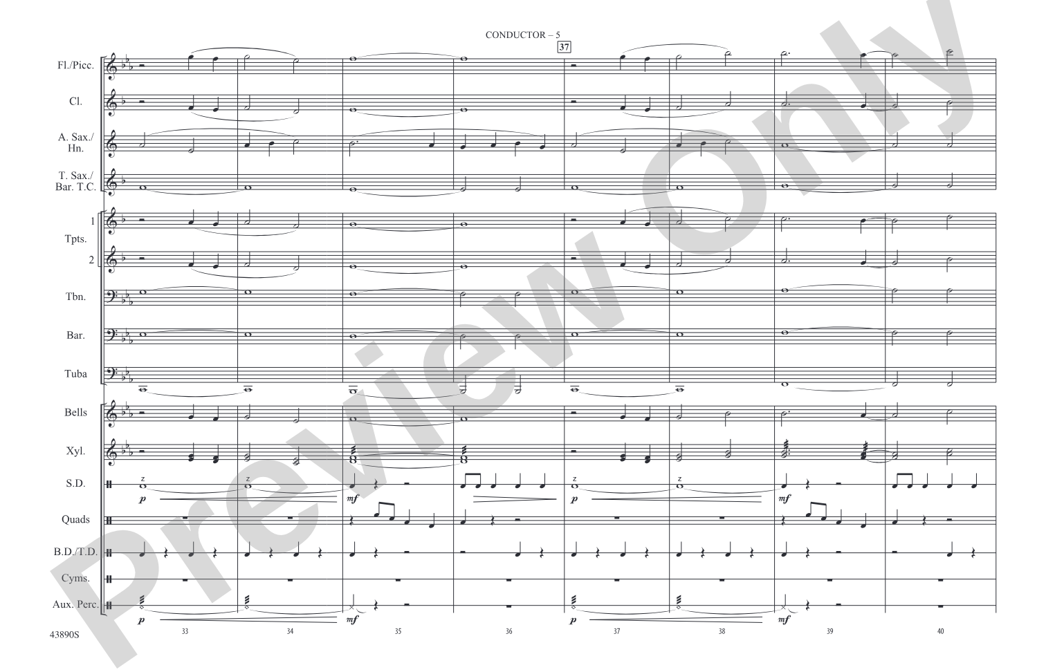 Cheyenne: Marching Band Conductor Score & Parts