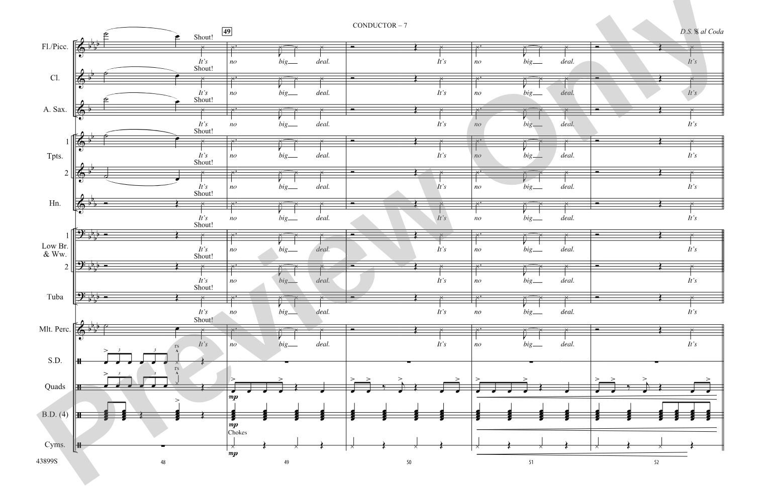 This Is How We Do: Marching Band Conductor Score & Parts