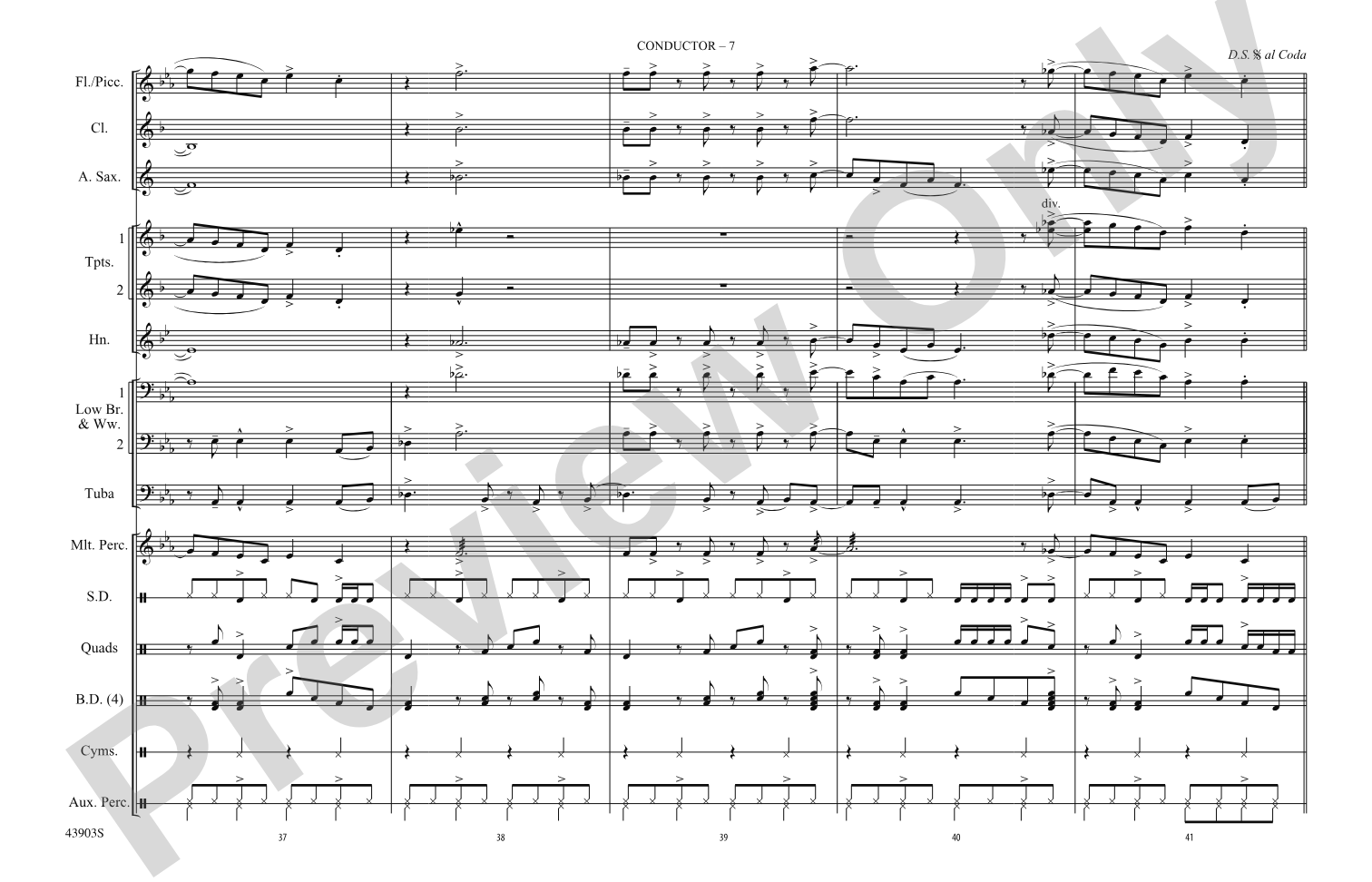 Shout It Out Loud: Marching Band Conductor Score & Parts