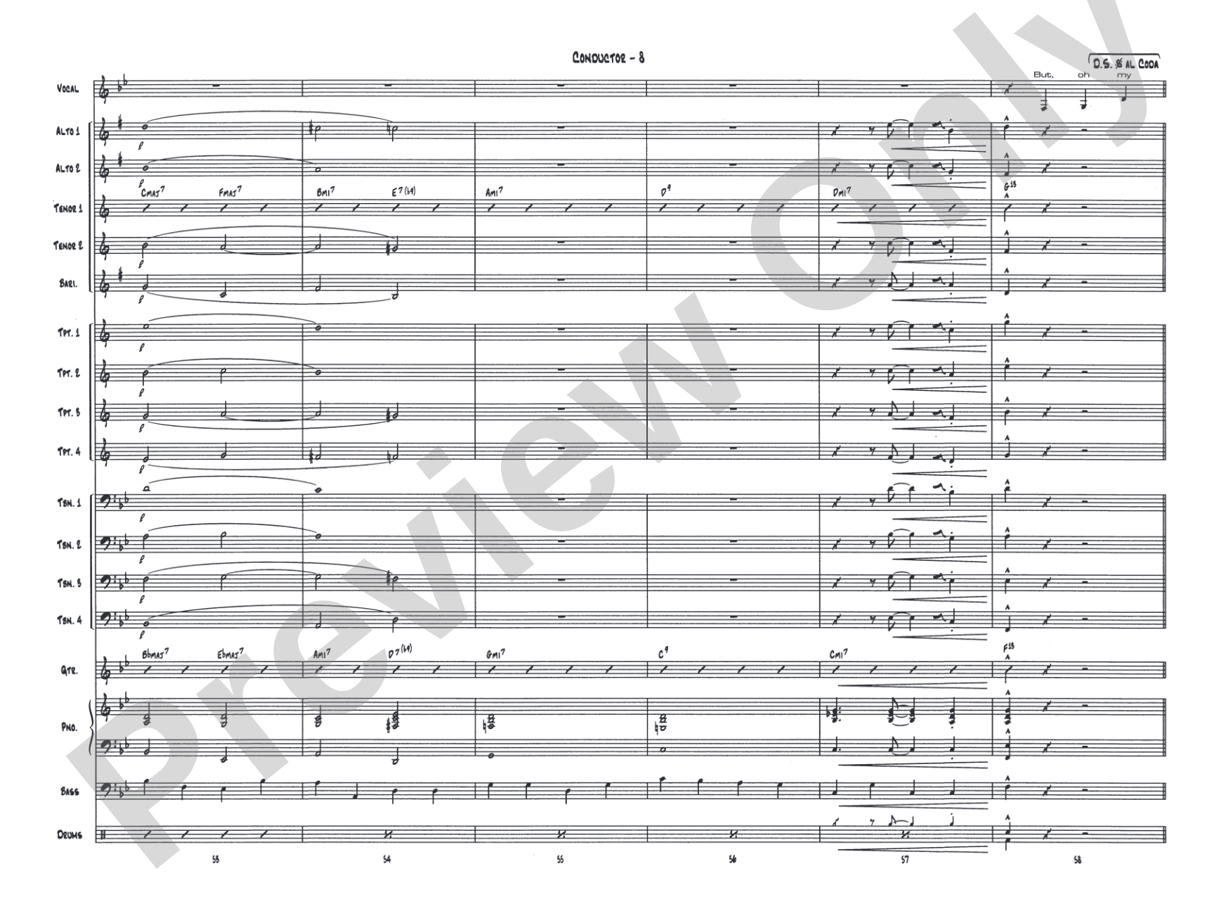 Love Is Here to Stay: Vocal Solo with Jazz Ensemble Conductor Score & Parts