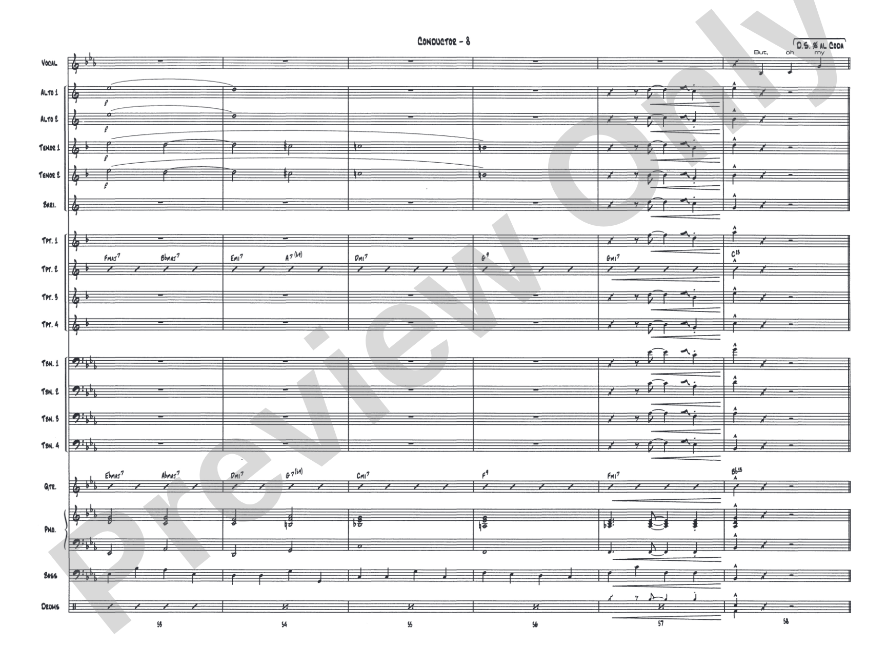 Love Is Here to Stay: Vocal Solo with Jazz Ensemble Conductor Score & Parts