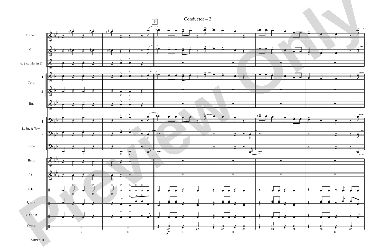 Rockin' Robin: Score