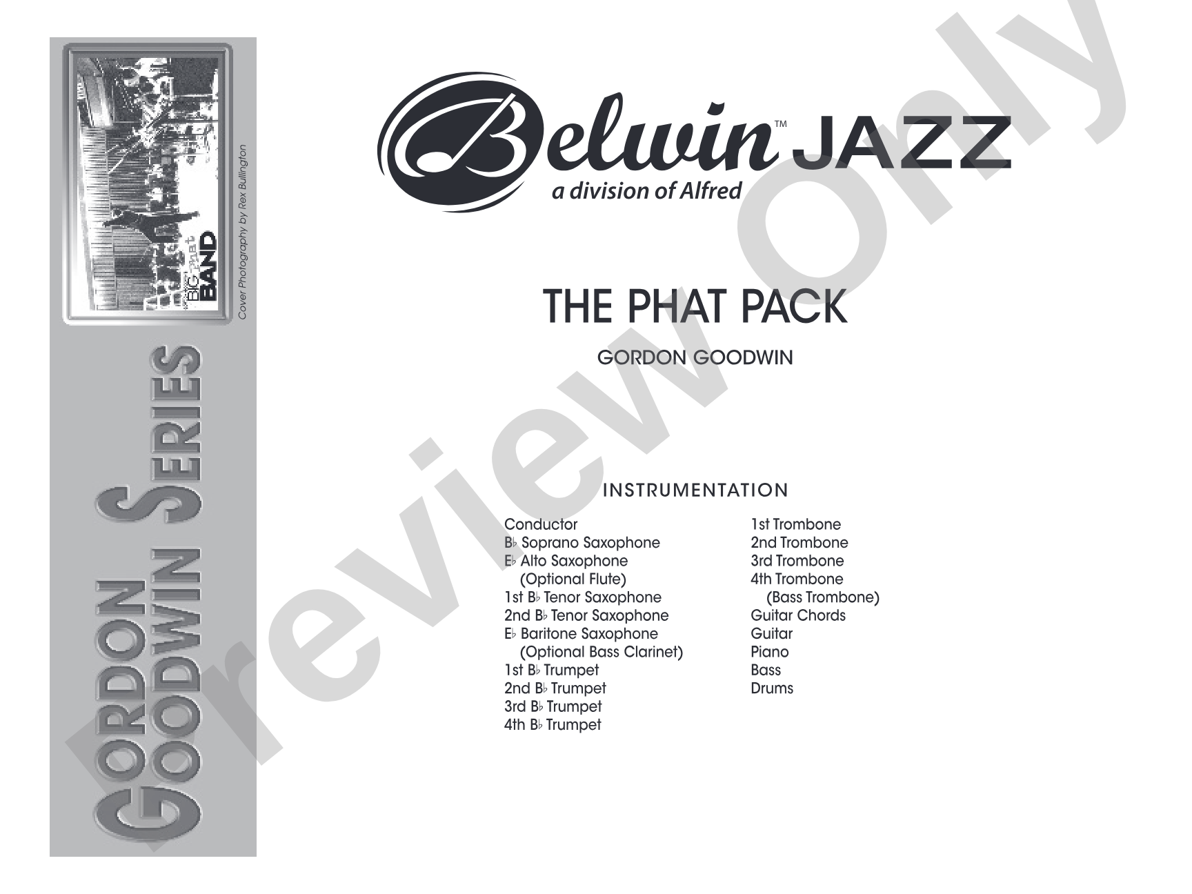 The Phat Pack: Jazz Ensemble Conductor Score & Parts