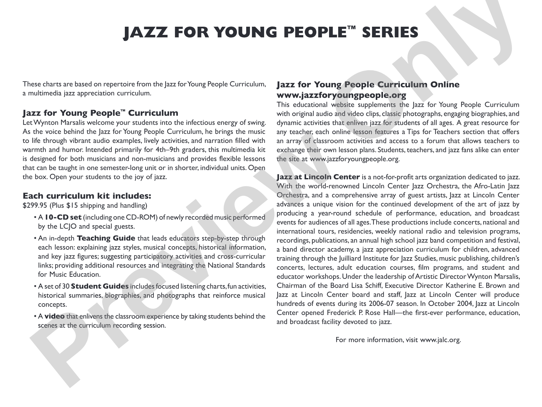 Stars and Stripes Forever: Jazz Ensemble Conductor Score & Parts