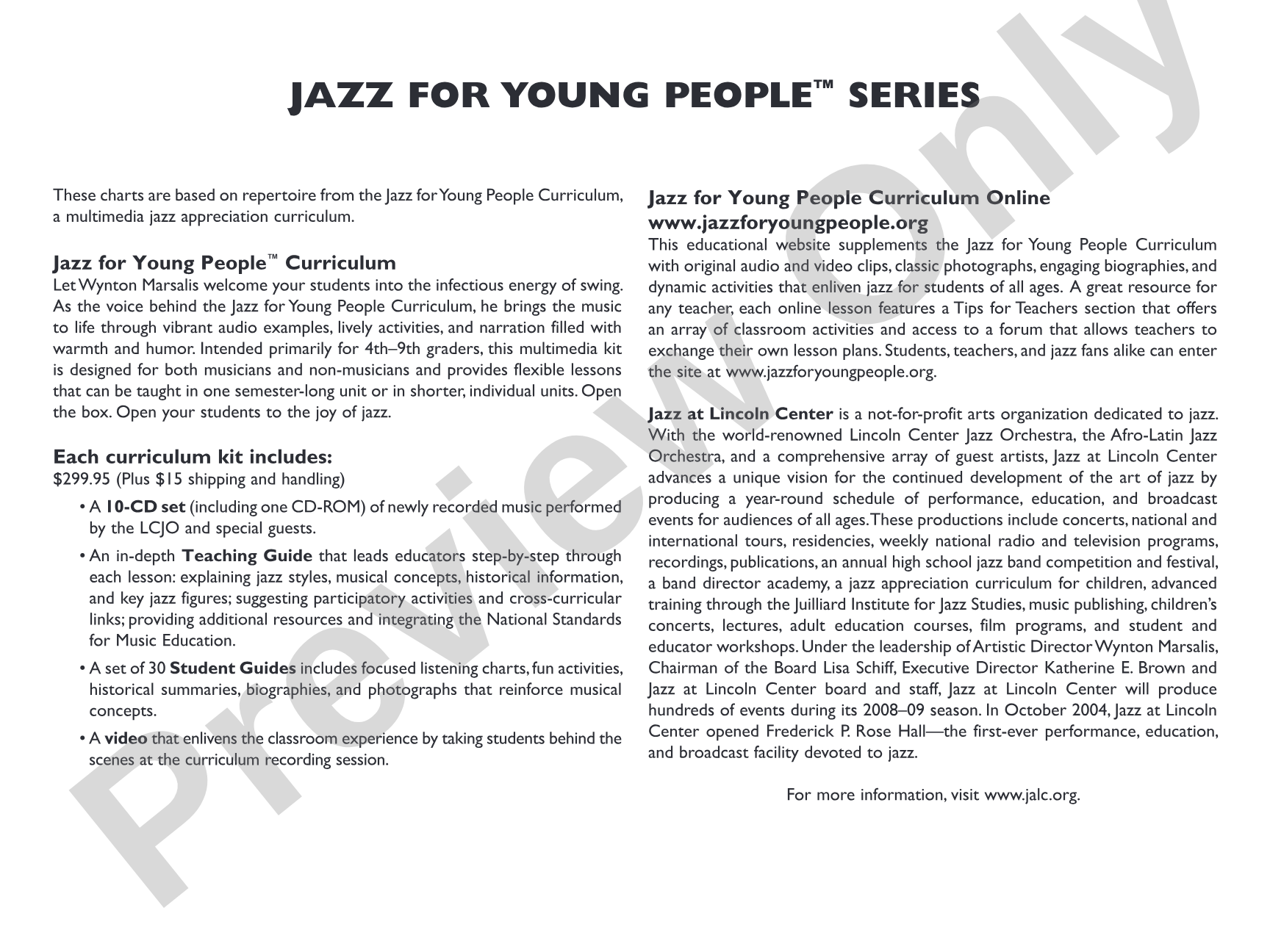 Big John's Special: Jazz Ensemble Conductor Score & Parts
