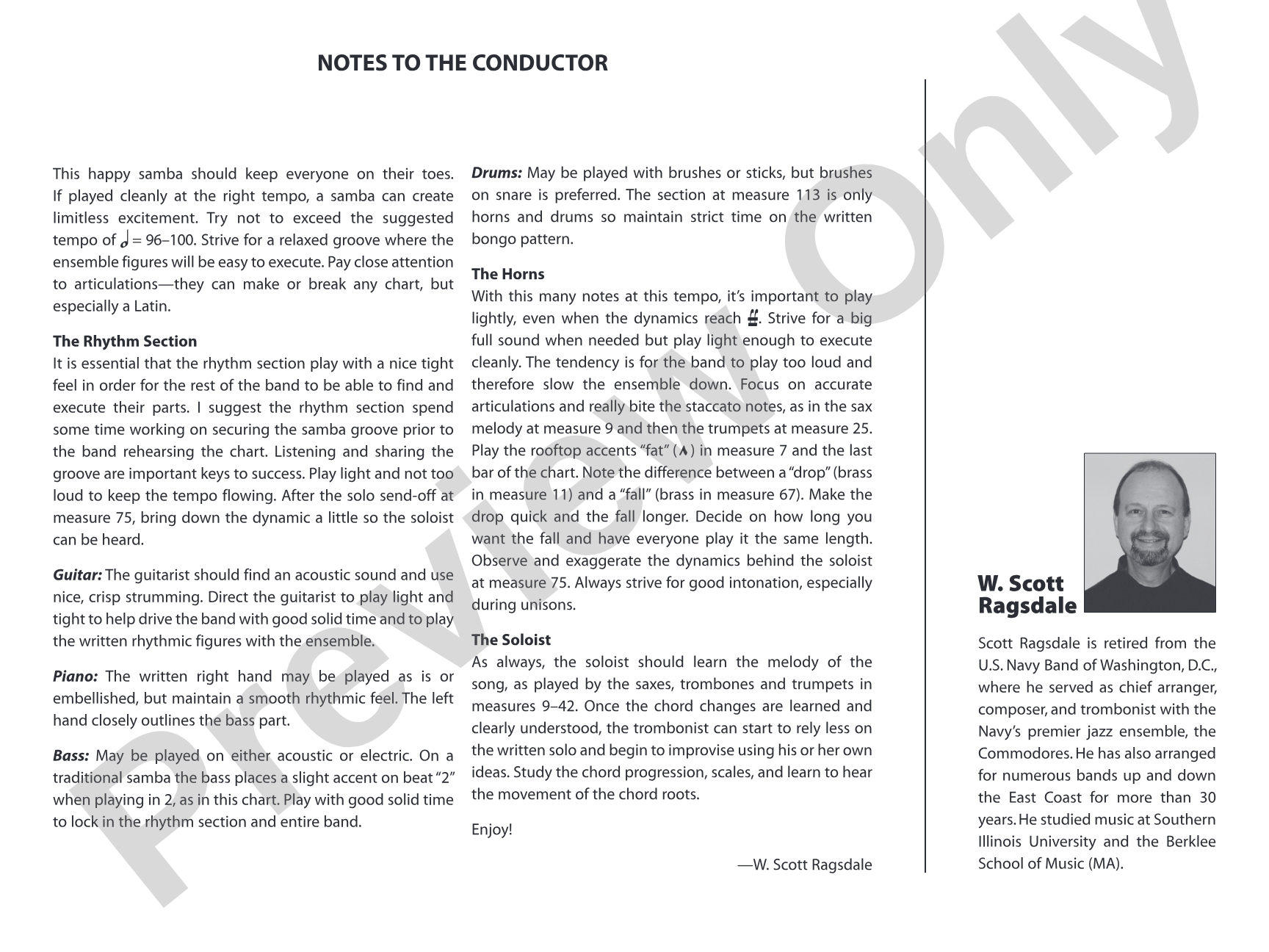 I Thought About You: Jazz Ensemble Conductor Score & Parts