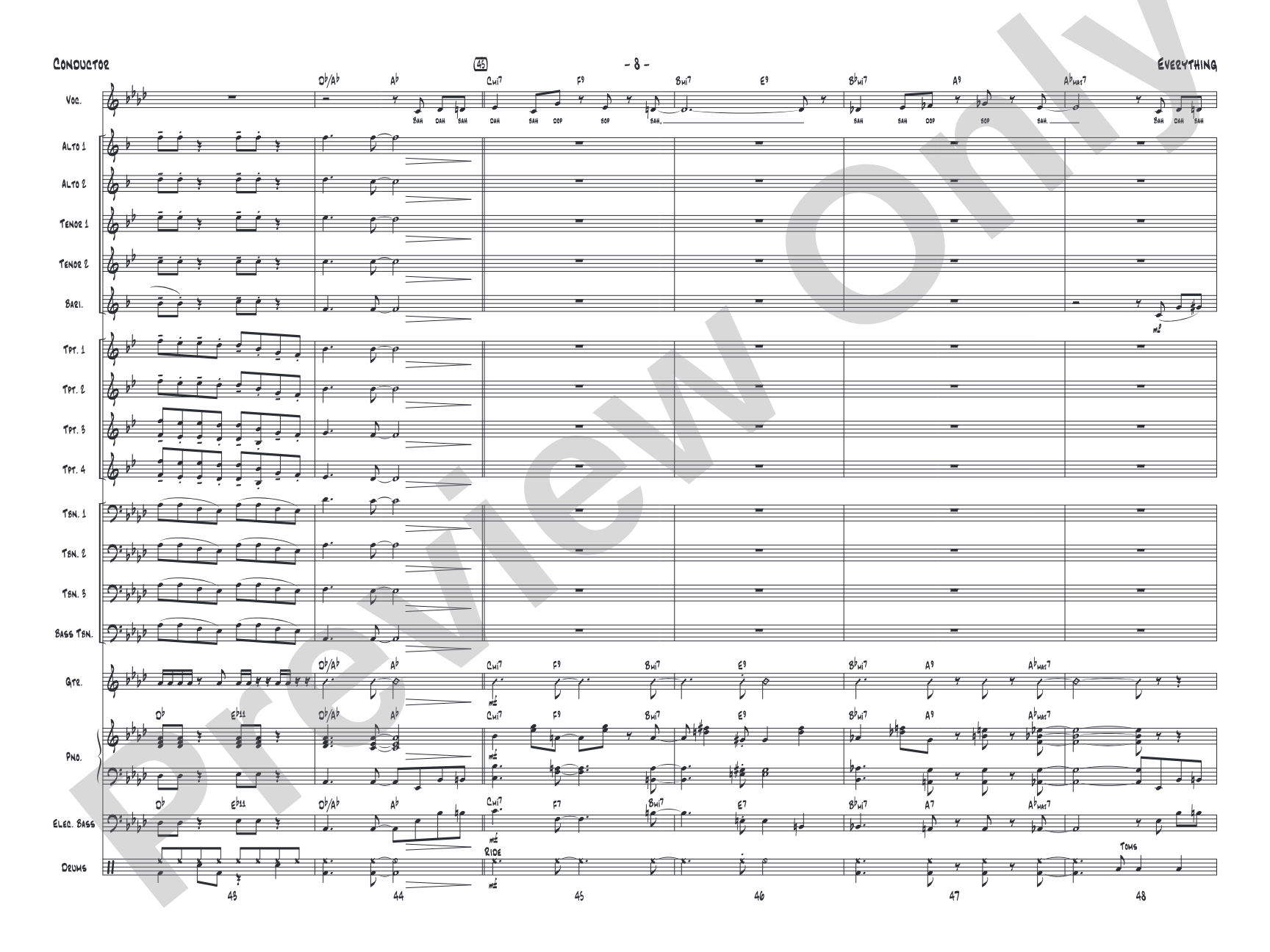 Everything: Score