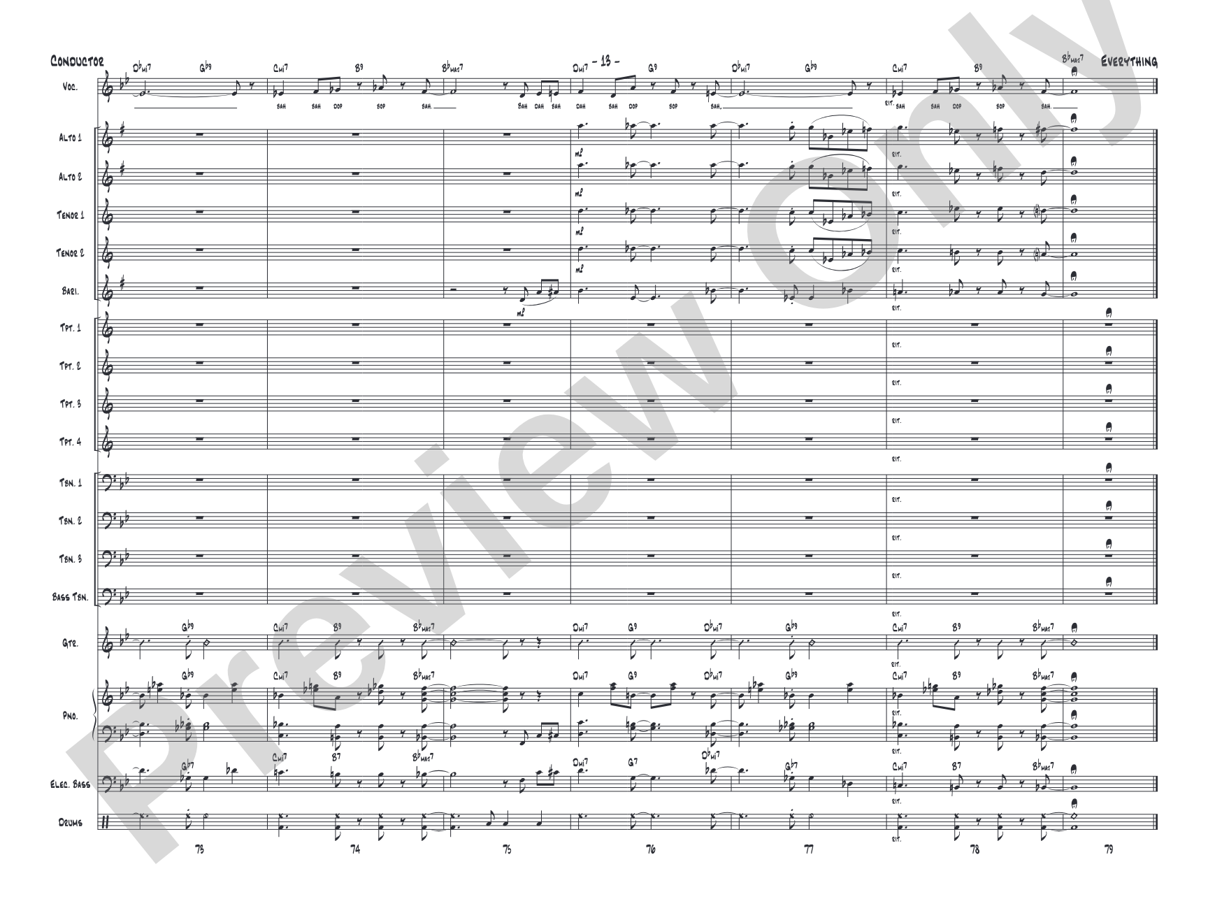 Everything: Score