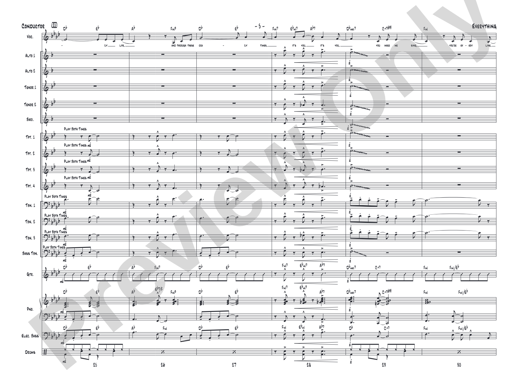 Everything: Score
