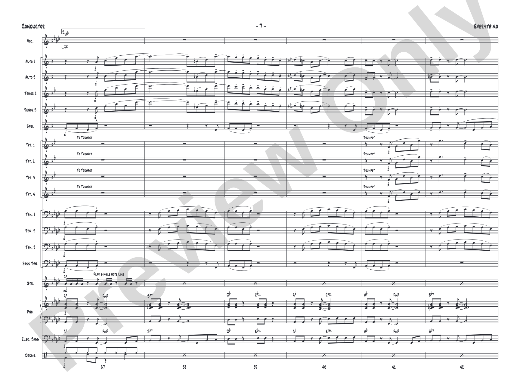 Everything: Score