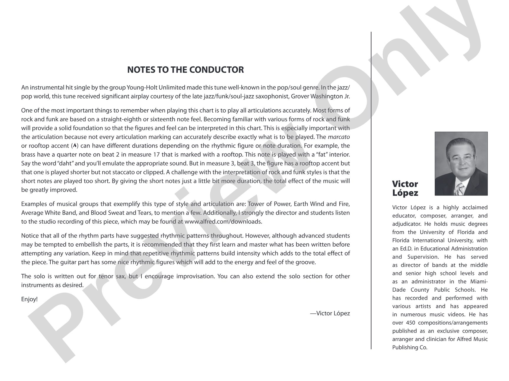Soulful Strut: Jazz Ensemble Conductor Score & Parts